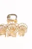Shelly Hair Clip - Gold sold by Petal & Pup