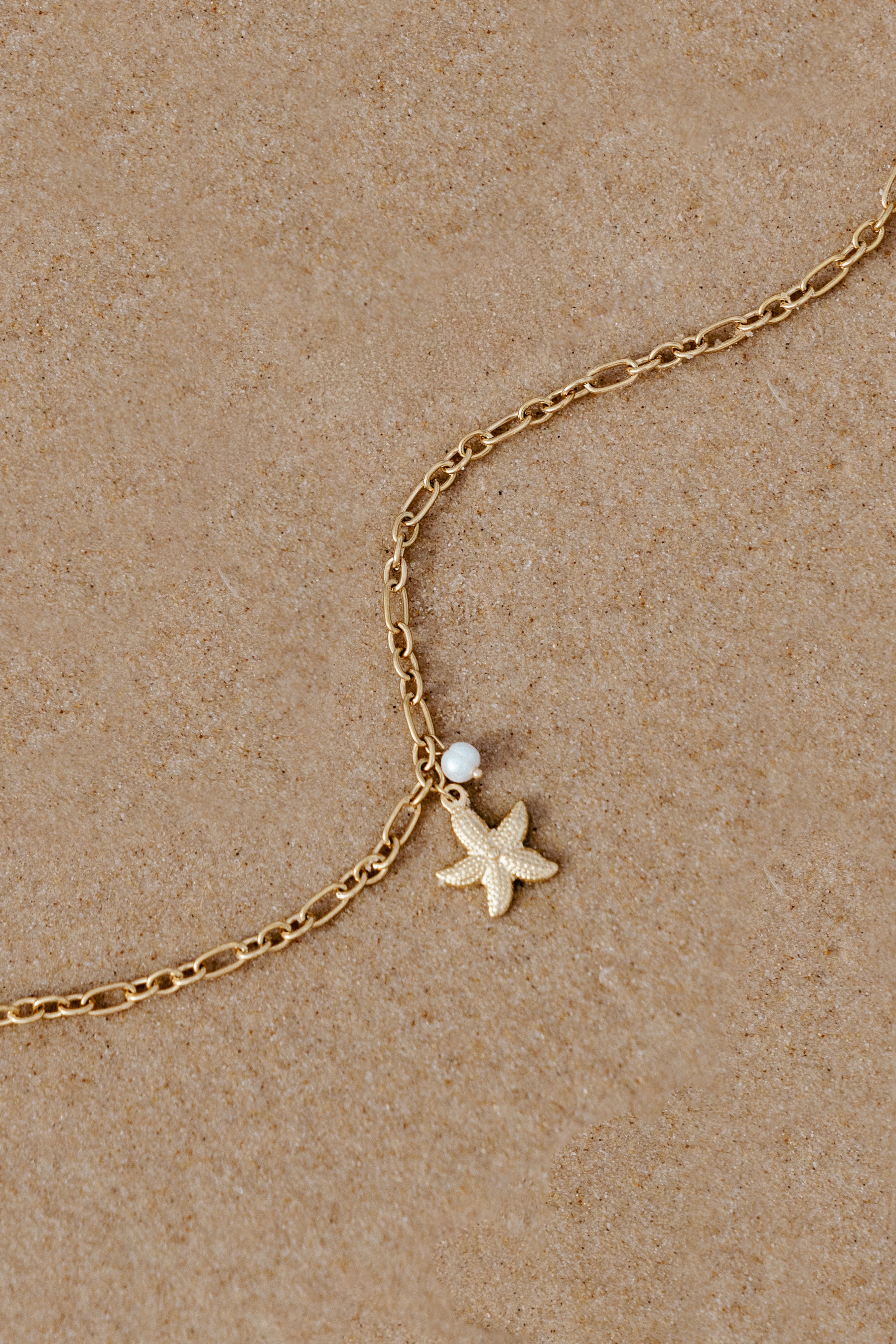 Cassia Necklace - Gold sold by Petal & Pup