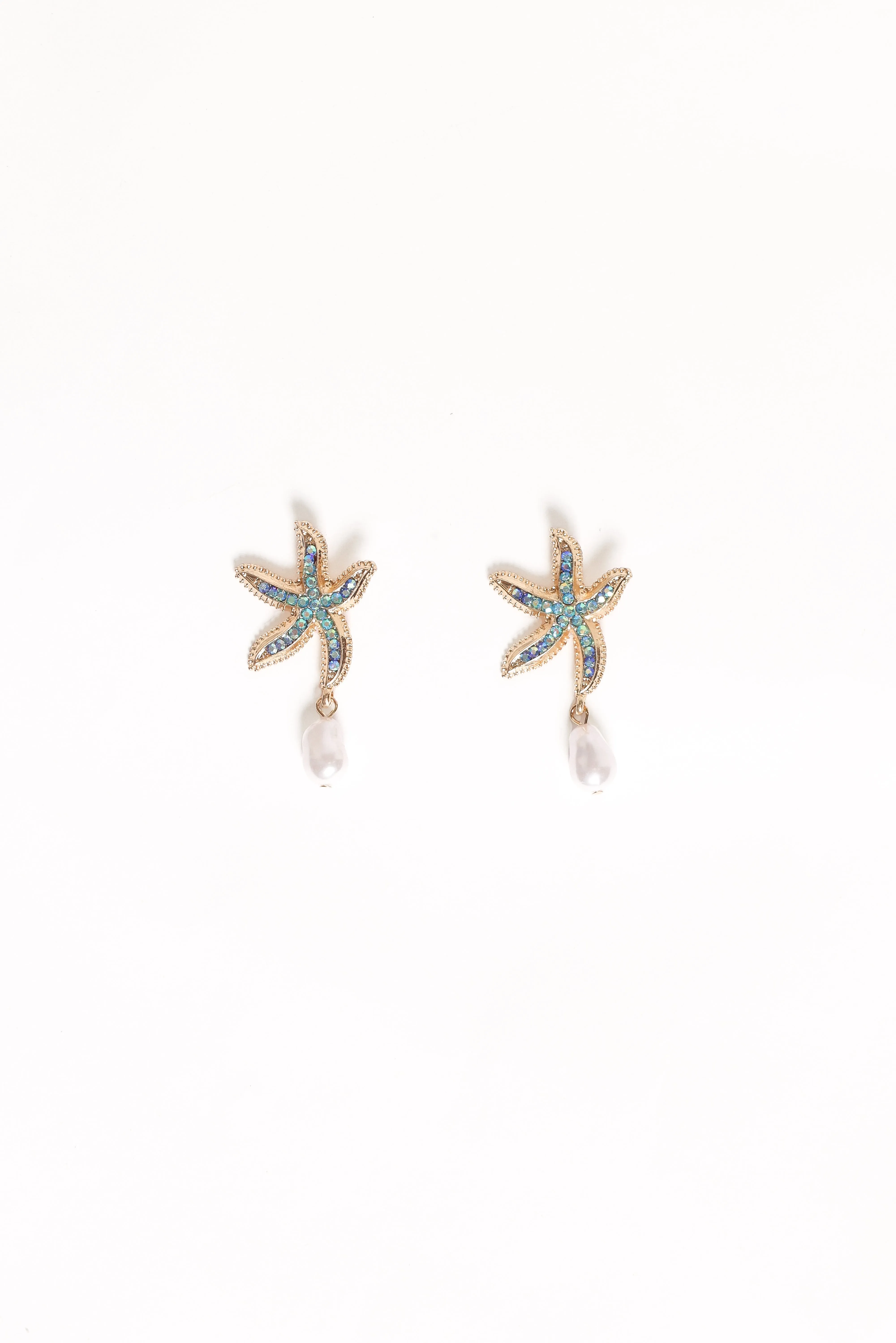 Azure Earrings - Gold sold by Petal & Pup product image thumbnail 3