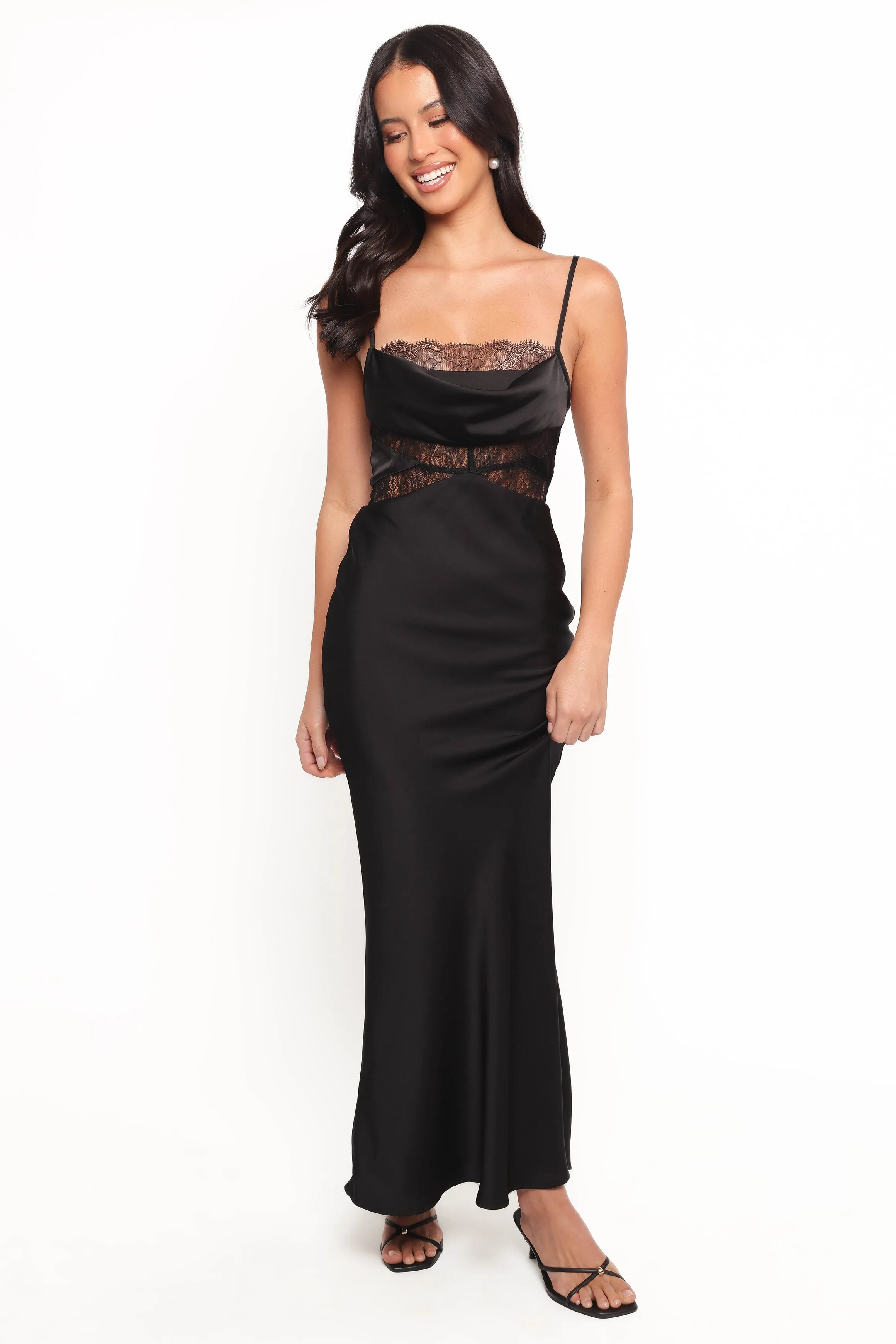 Antonia Midi Dress - Black sold by Petal & Pup product image thumbnail 2