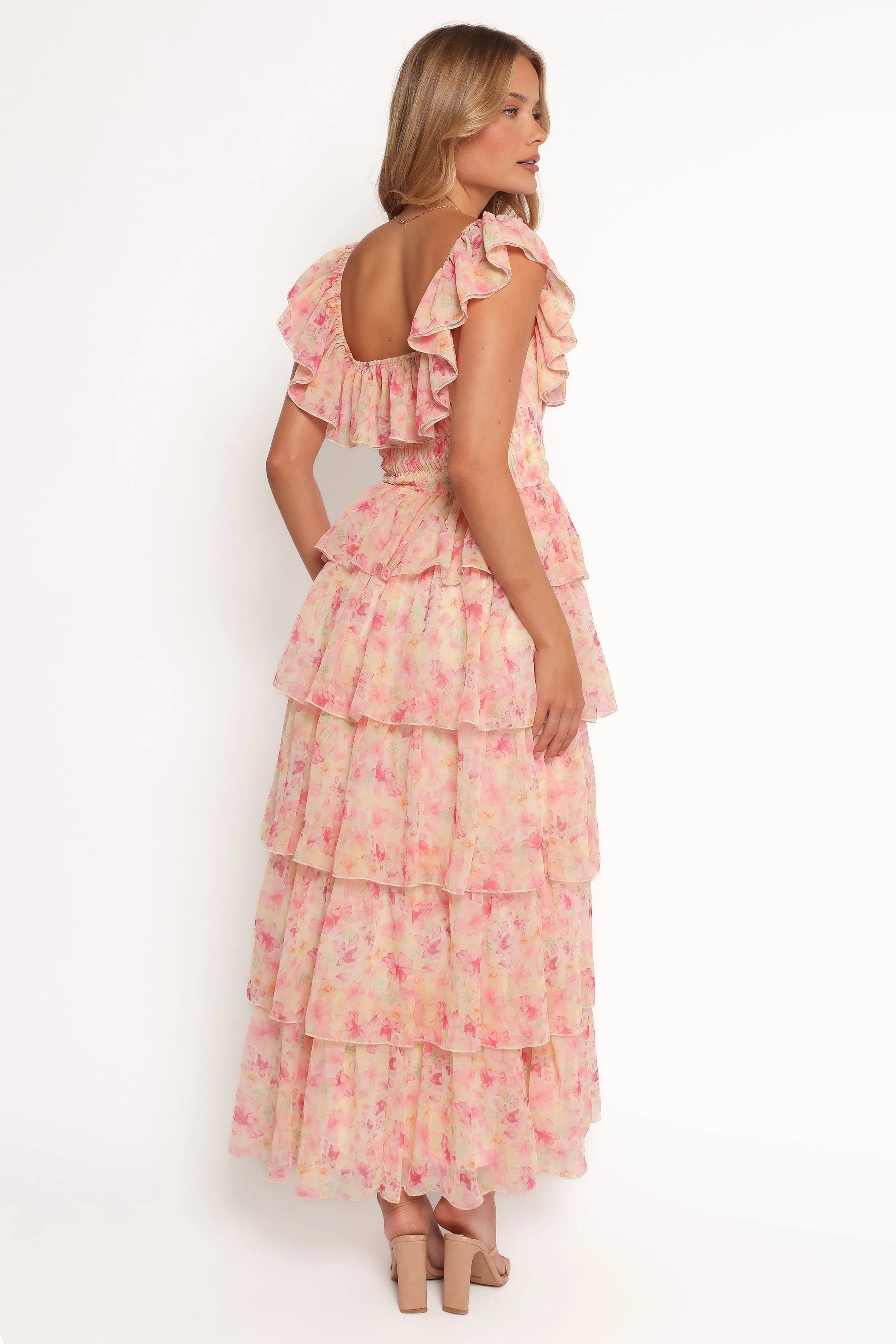 Belle Maxi Dress - Pink Floral sold by Petal & Pup product image thumbnail 5