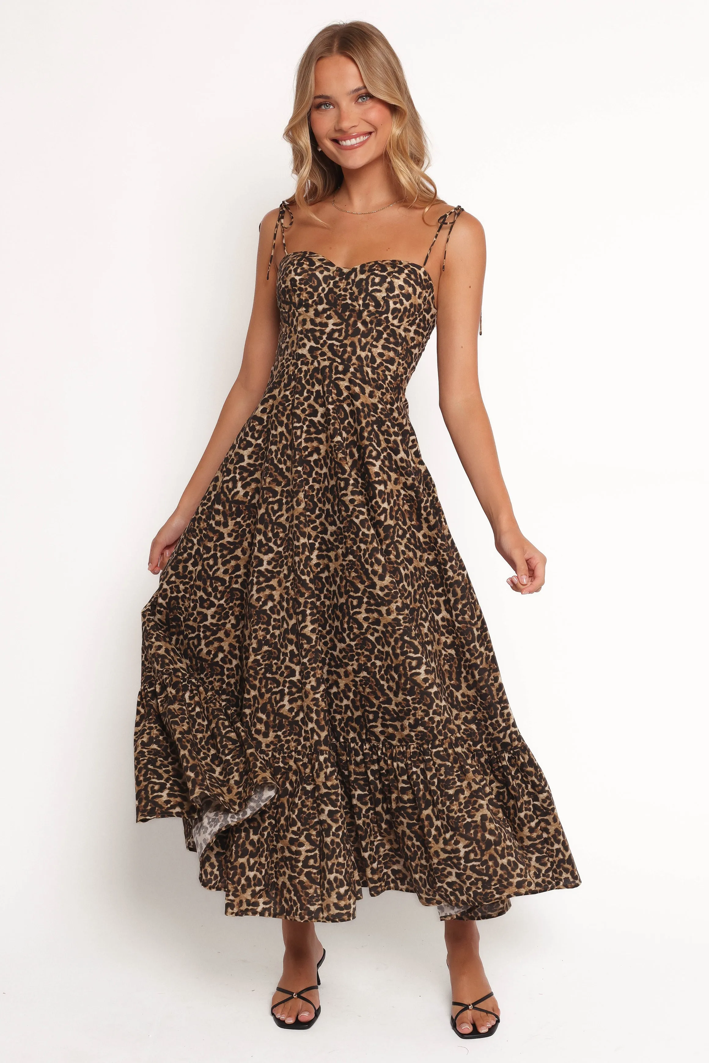 Ayana Midi Dress - Leopard sold by Petal & Pup product image thumbnail 2