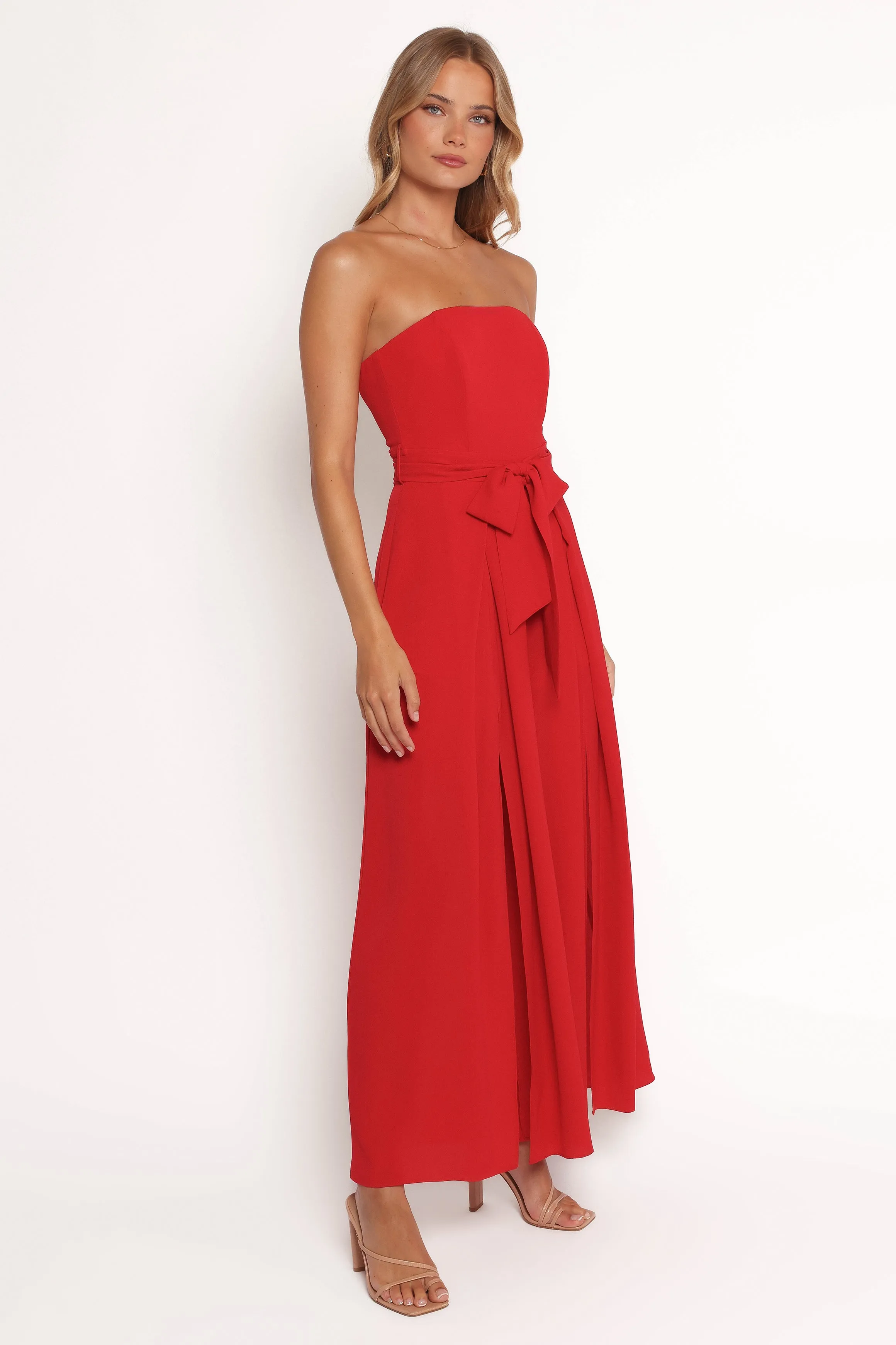 Chanellie Jumpsuit - Red sold by Petal & Pup product image thumbnail 4