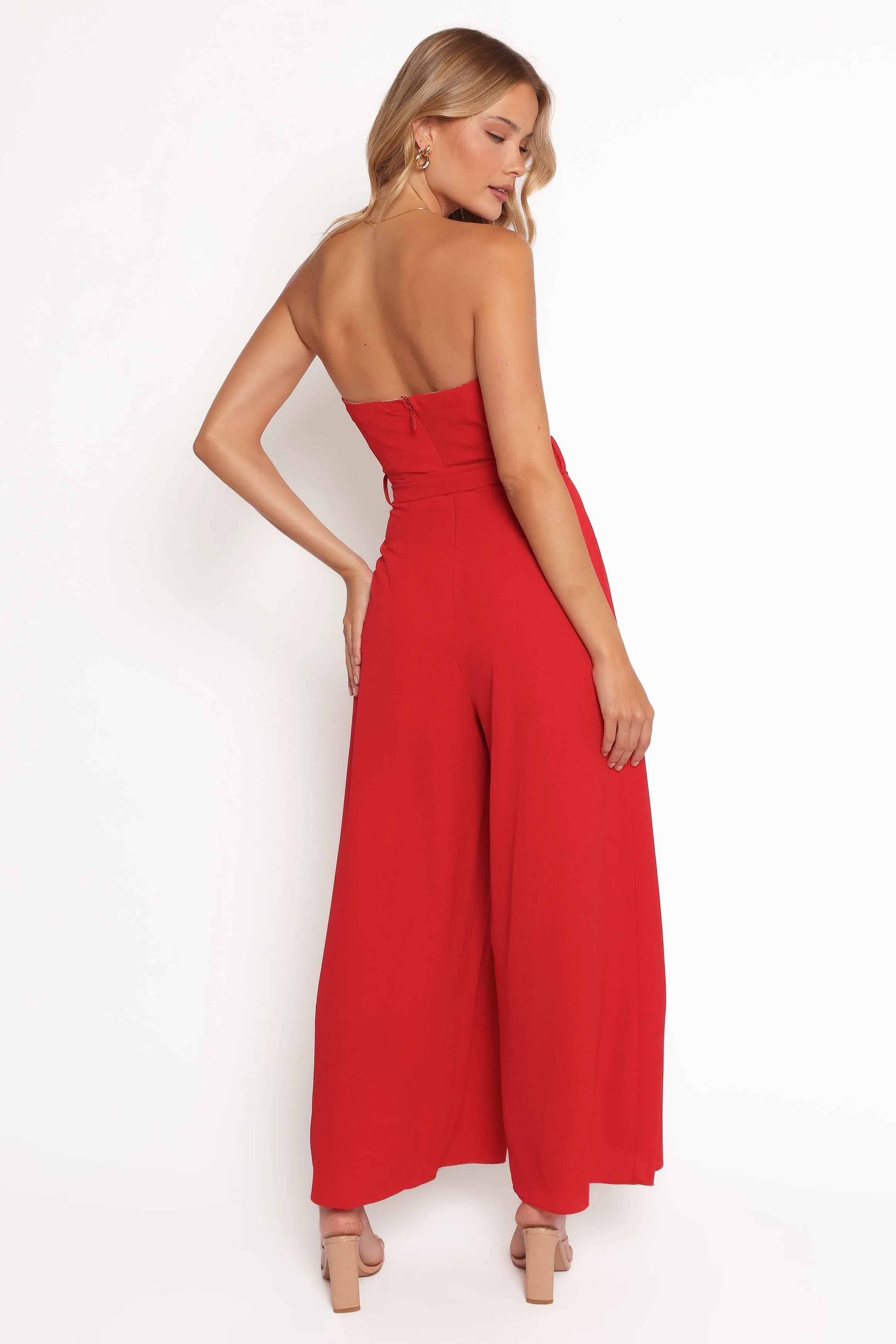 Chanellie Jumpsuit - Red sold by Petal & Pup product image thumbnail 5