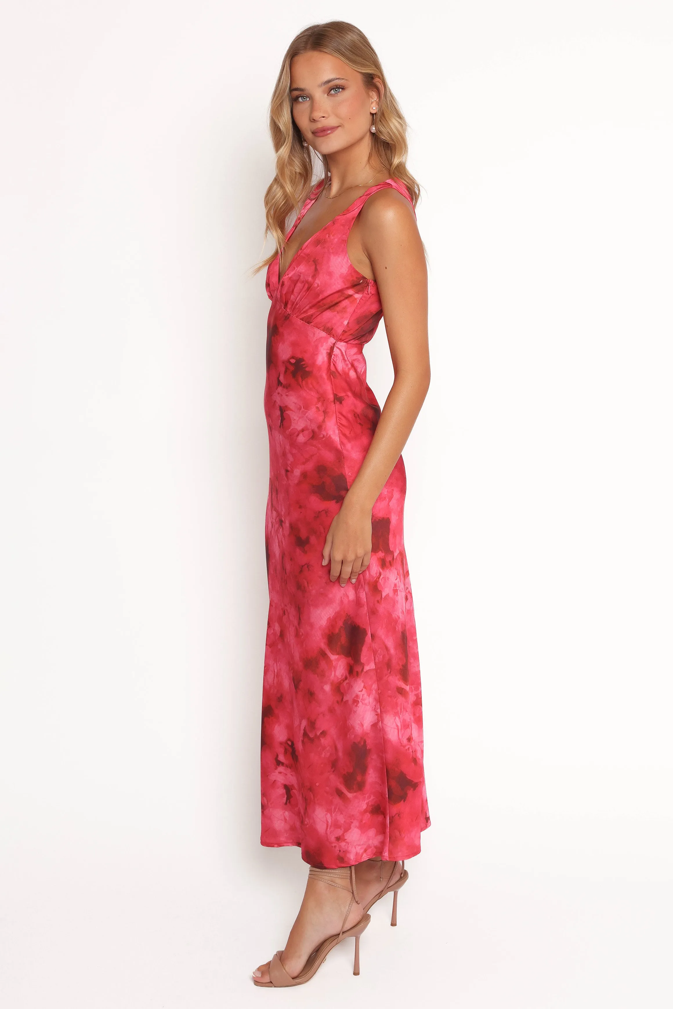 Mirae Maxi Dress - Red sold by Petal & Pup product image thumbnail 4