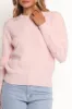 Orlenda Heart Knit Sweater - Pale Pink sold by Petal & Pup