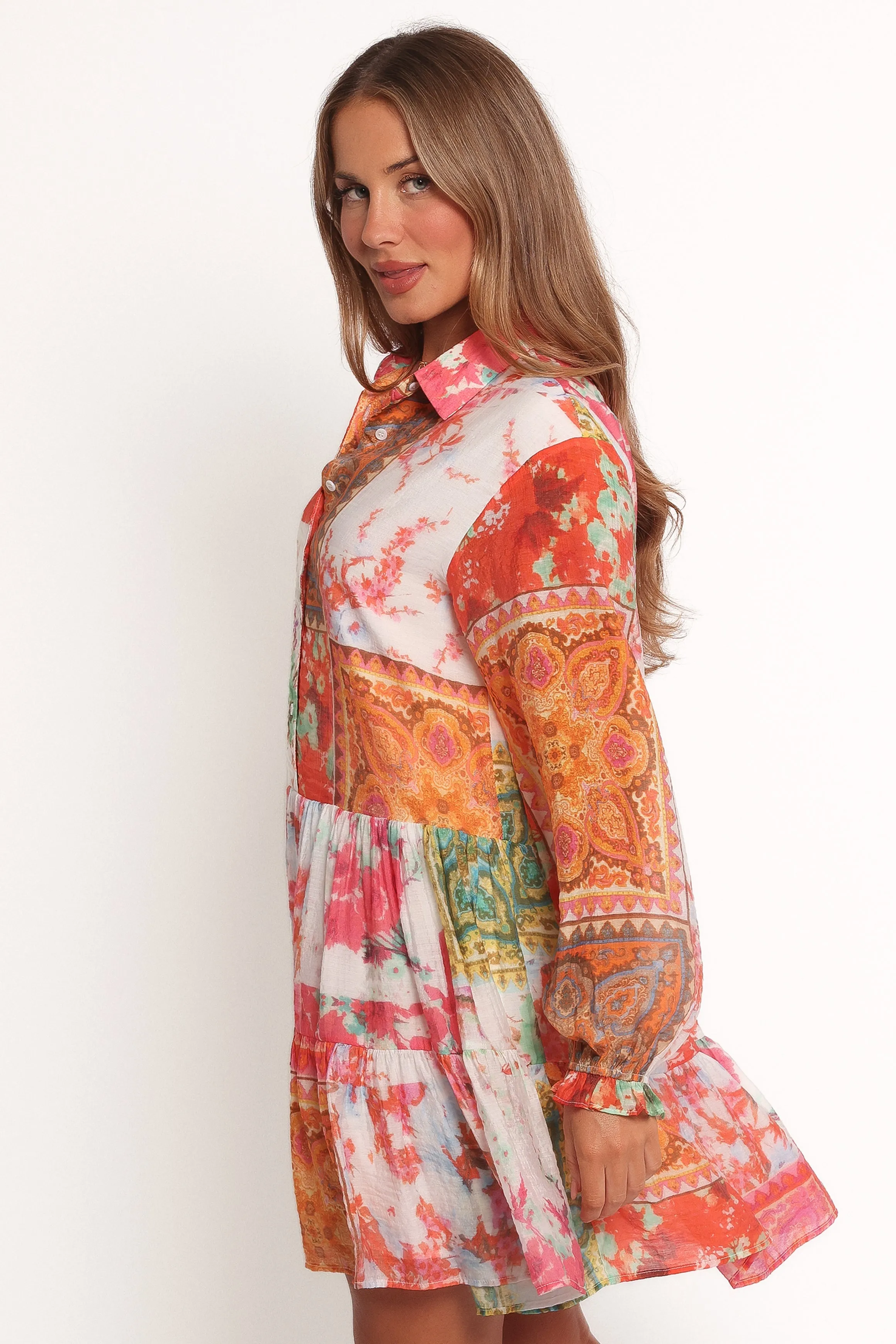 Helene Dress - Patchwork sold by Petal & Pup product image thumbnail 5