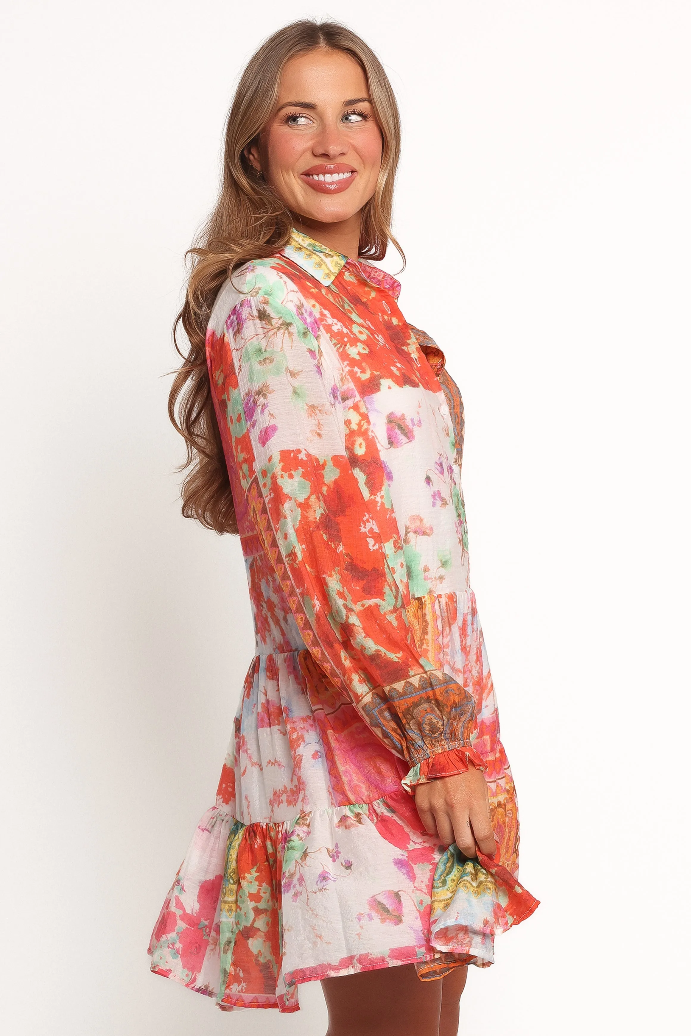 Helene Dress - Patchwork sold by Petal & Pup product image thumbnail 3