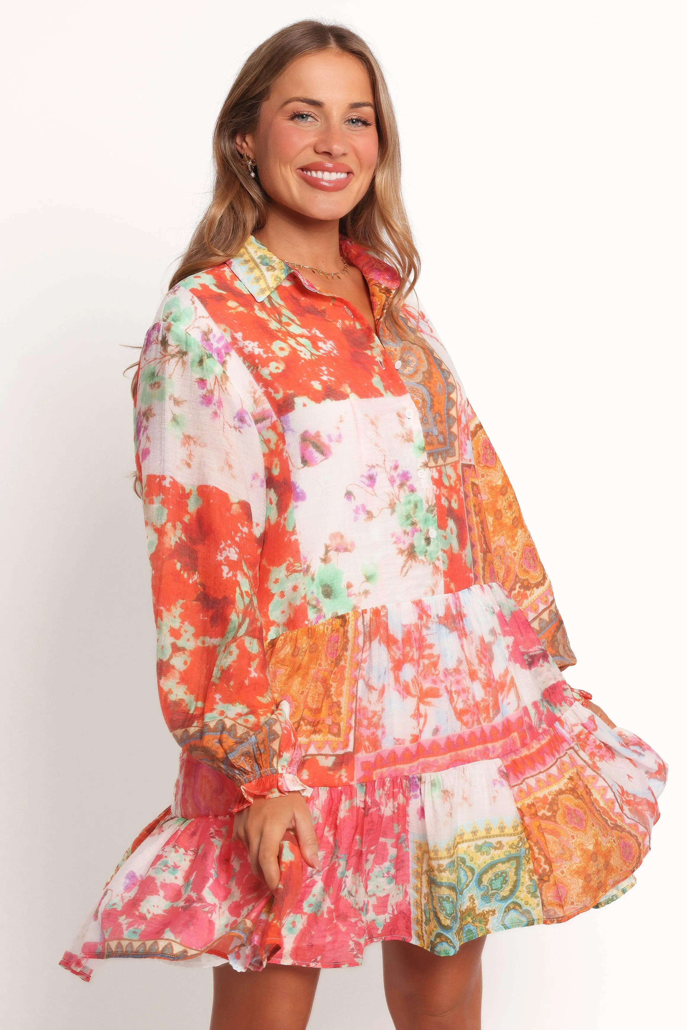 Helene Dress - Patchwork sold by Petal & Pup product image thumbnail 2