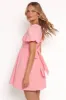 Myrtle Mini Dress - Pink sold by Petal & Pup