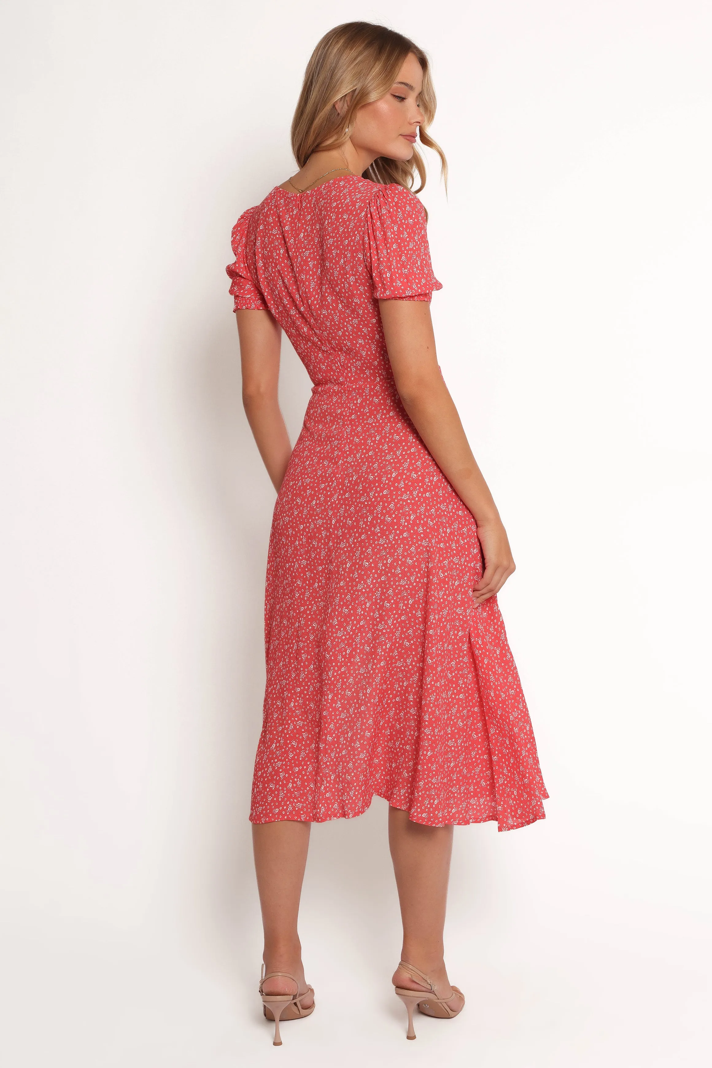 Franklin Dress - Red Floral sold by Petal & Pup product image thumbnail 5