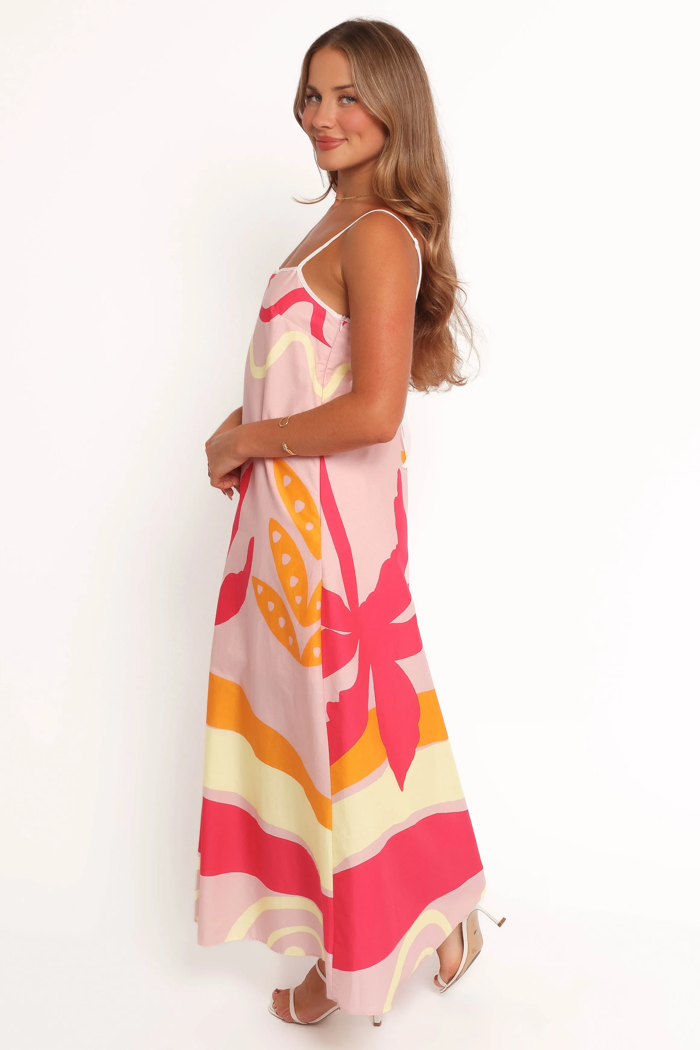 Sofia Maxi Dress - Pink Palm sold by Petal & Pup product image thumbnail 4