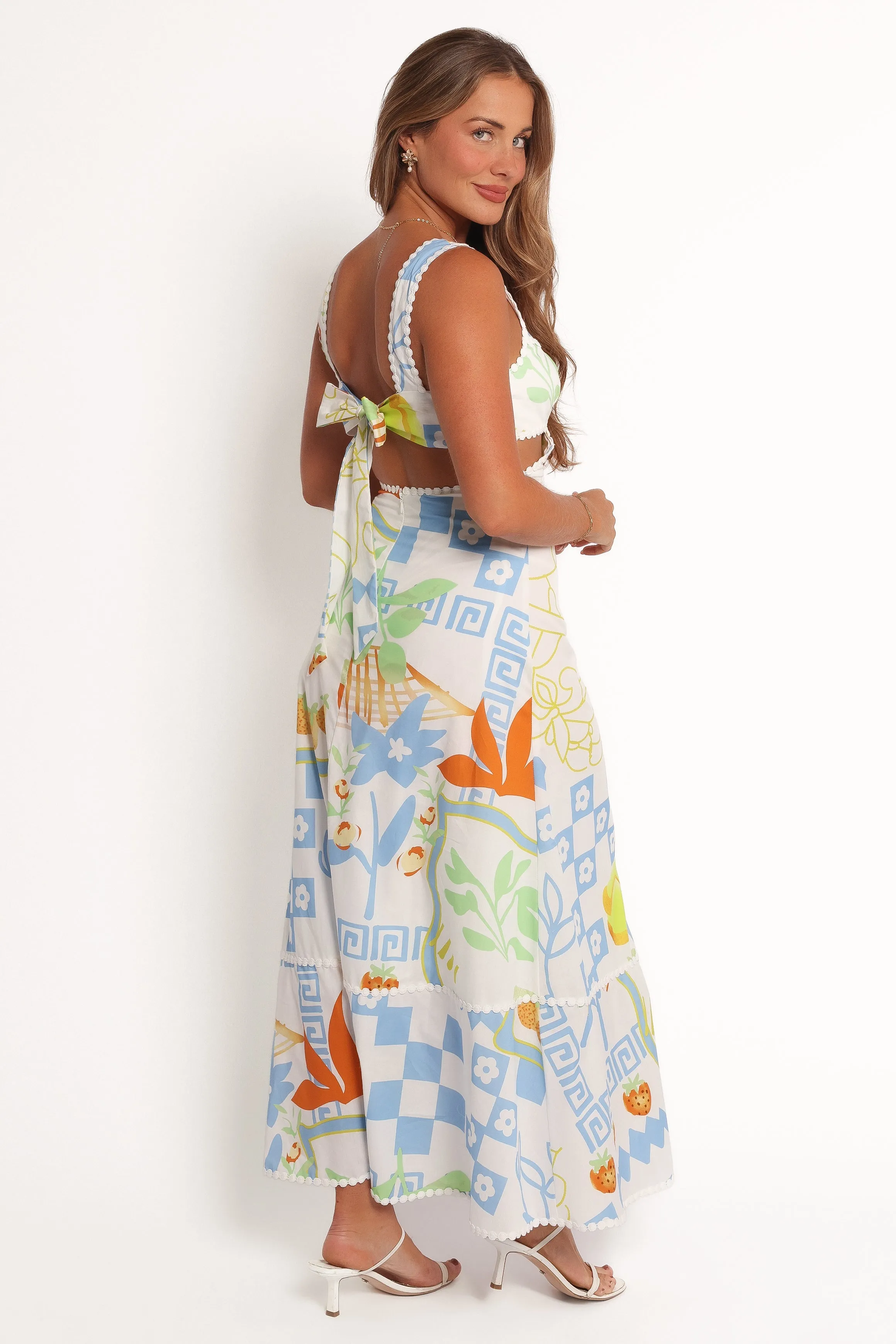 Janina Maxi Dress - Multi Print sold by Petal & Pup product image thumbnail 2