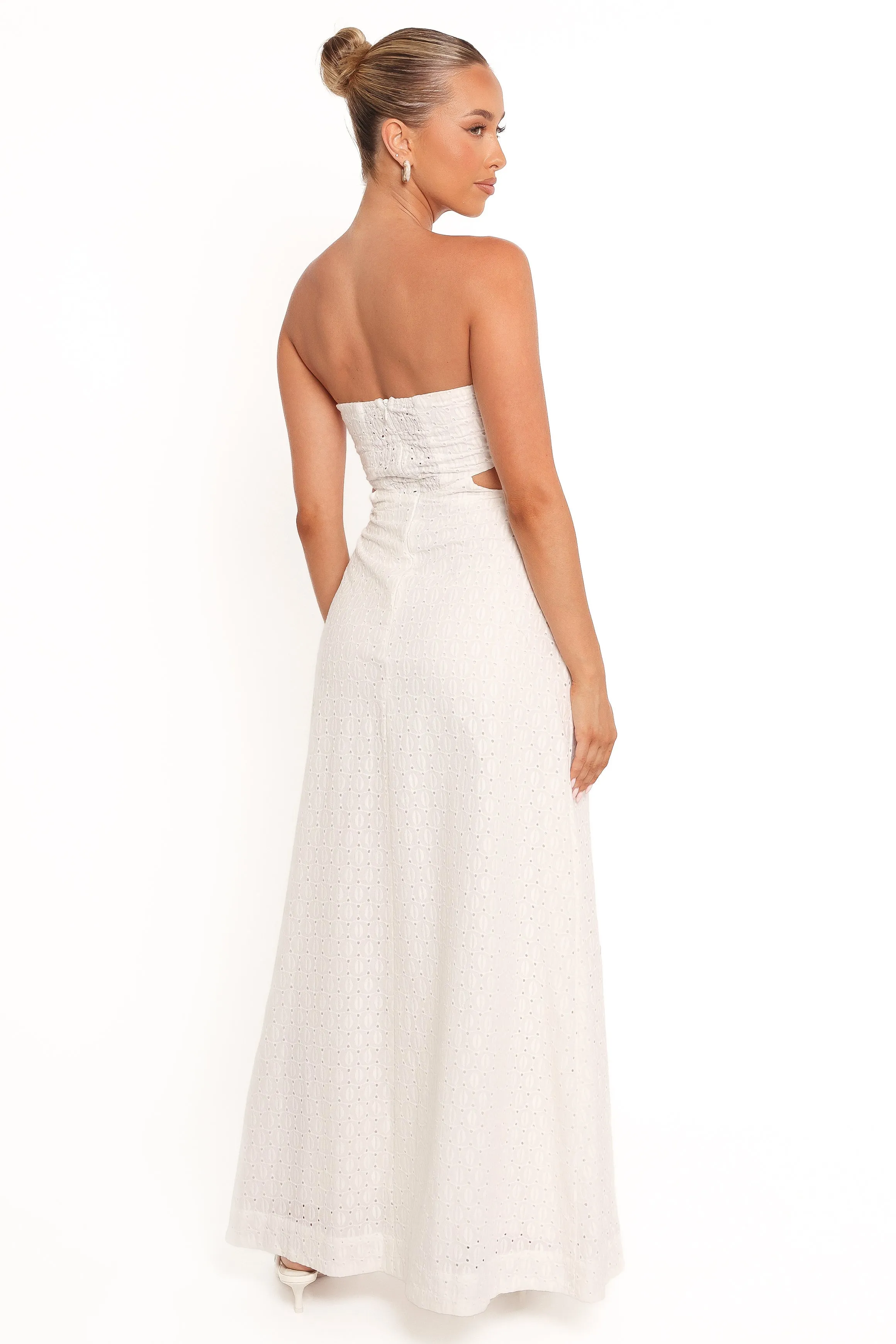 Laura Midi Dress - White sold by Petal & Pup product image thumbnail 2