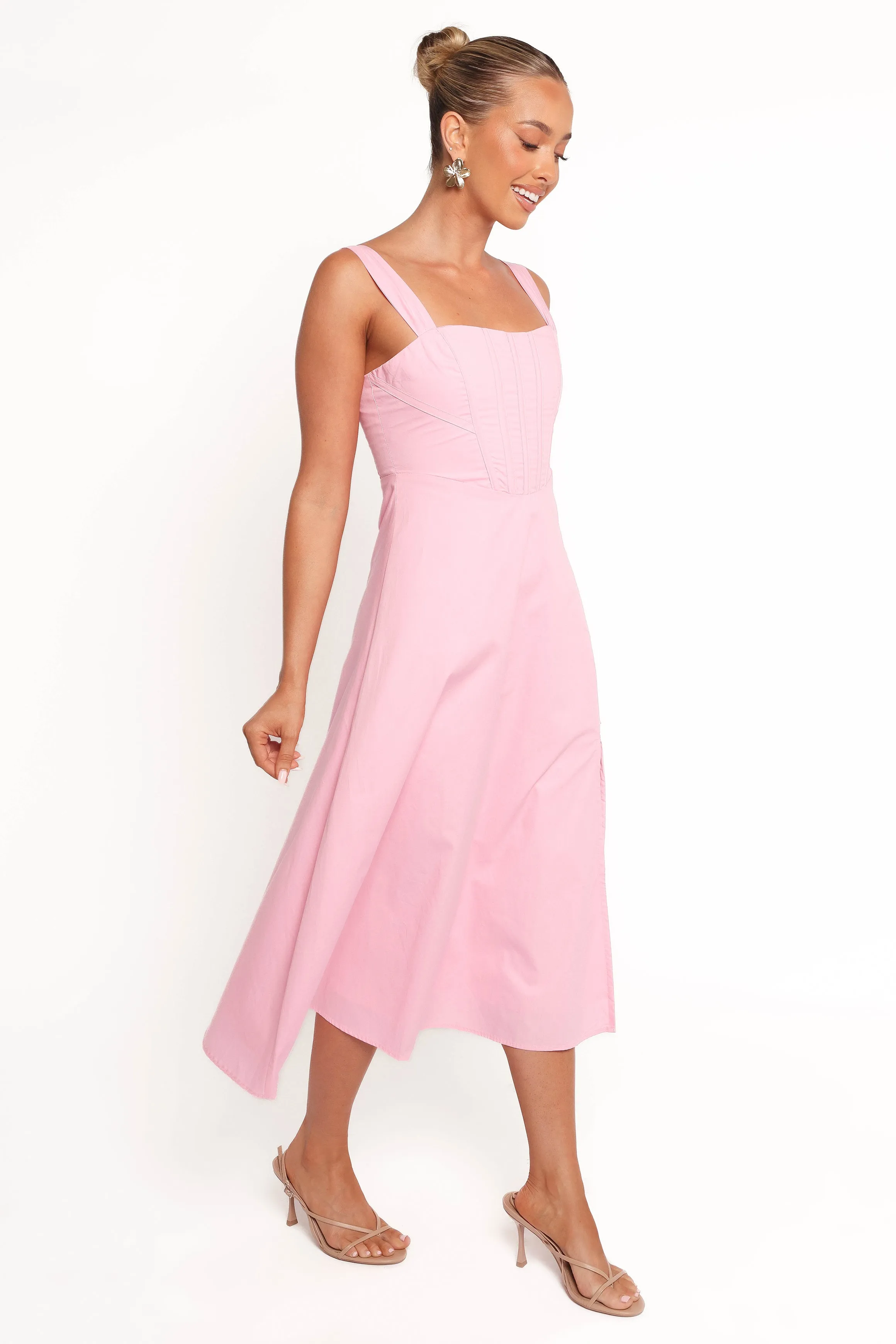 Cosima Midi Dress - Pink sold by Petal & Pup product image thumbnail 3