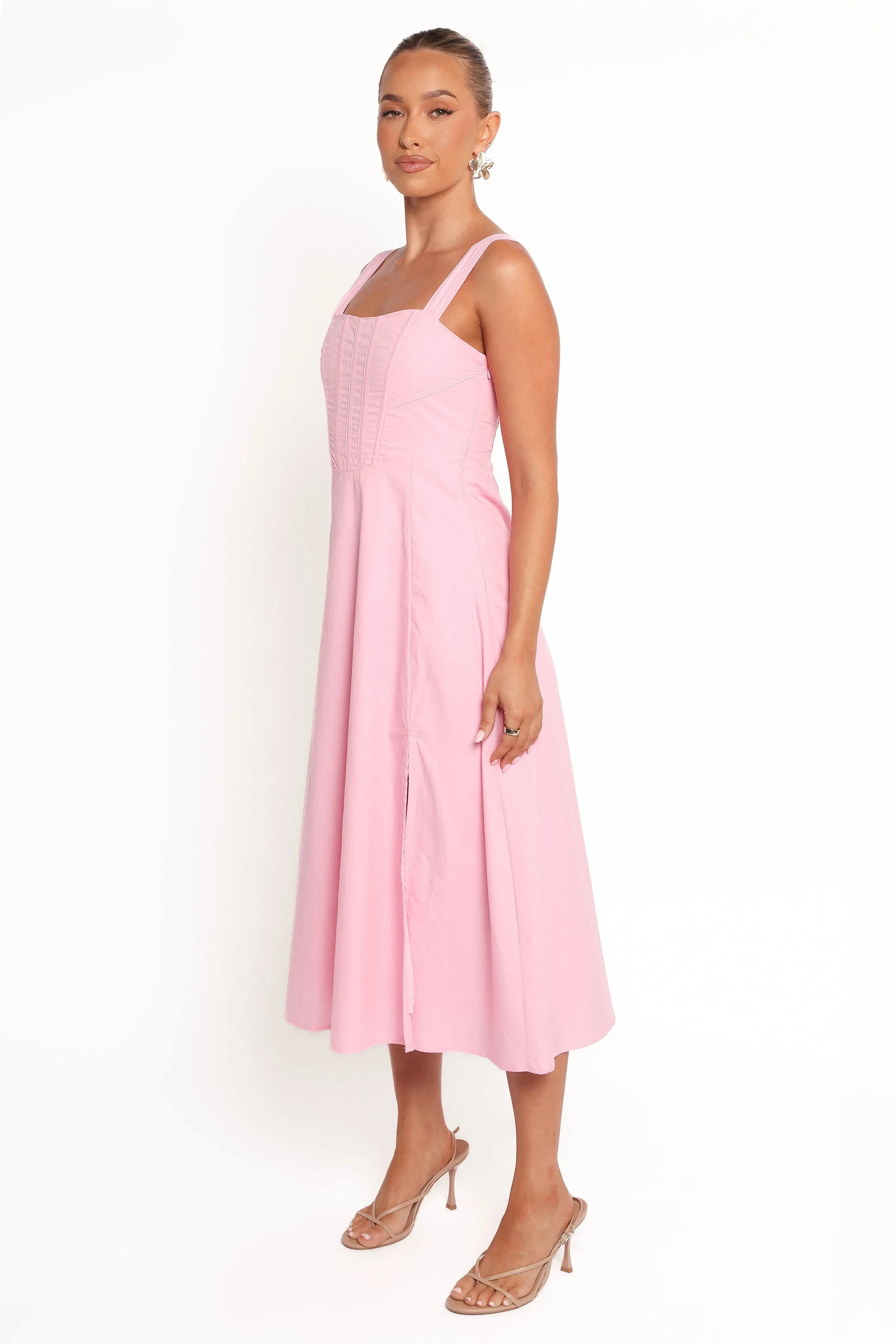 Cosima Midi Dress - Pink sold by Petal & Pup product image thumbnail 4