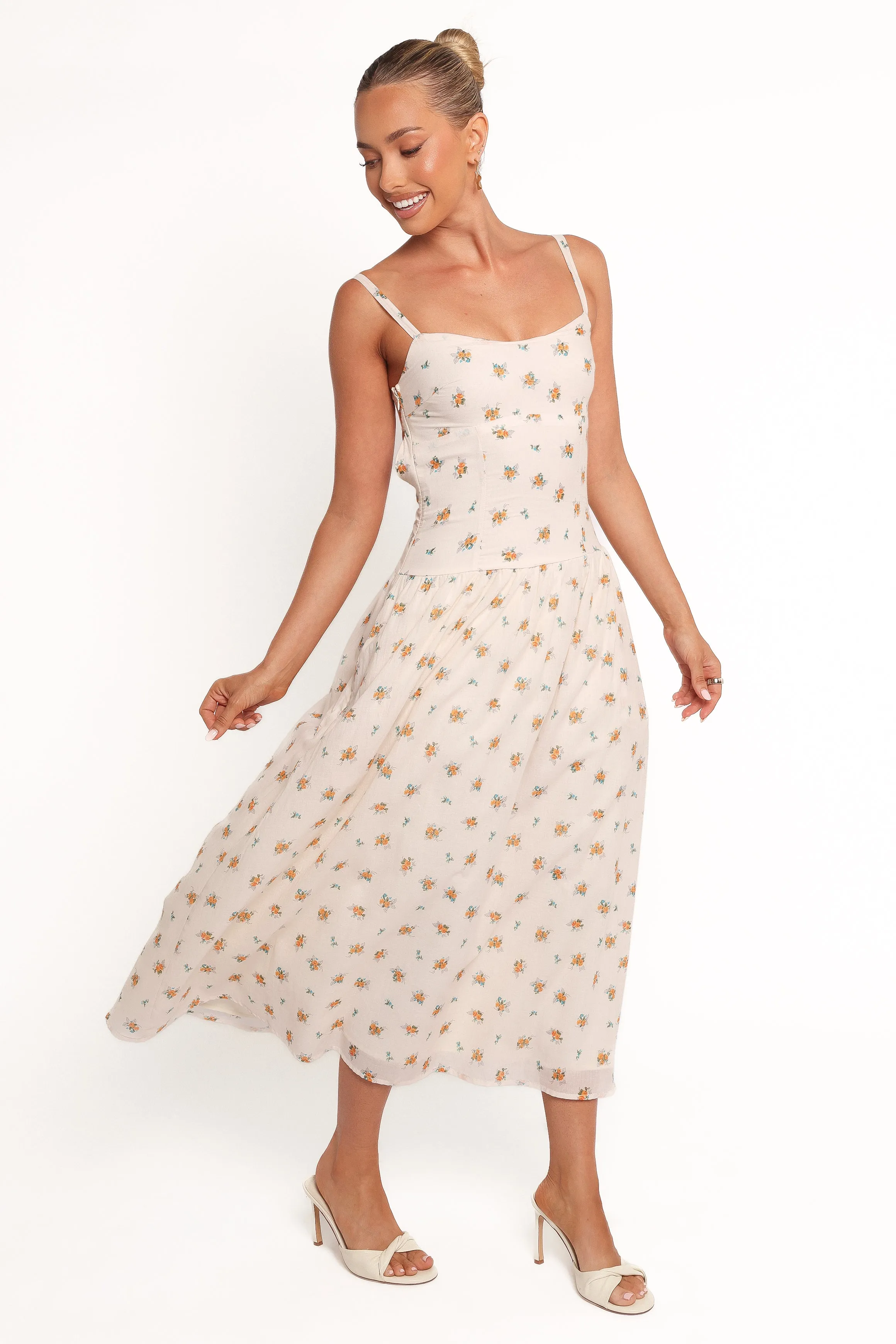 Oakley Maxi Dress - Yellow Floral sold by Petal & Pup product image thumbnail 4