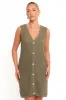 Luan Mini Dress - Olive sold by Petal & Pup