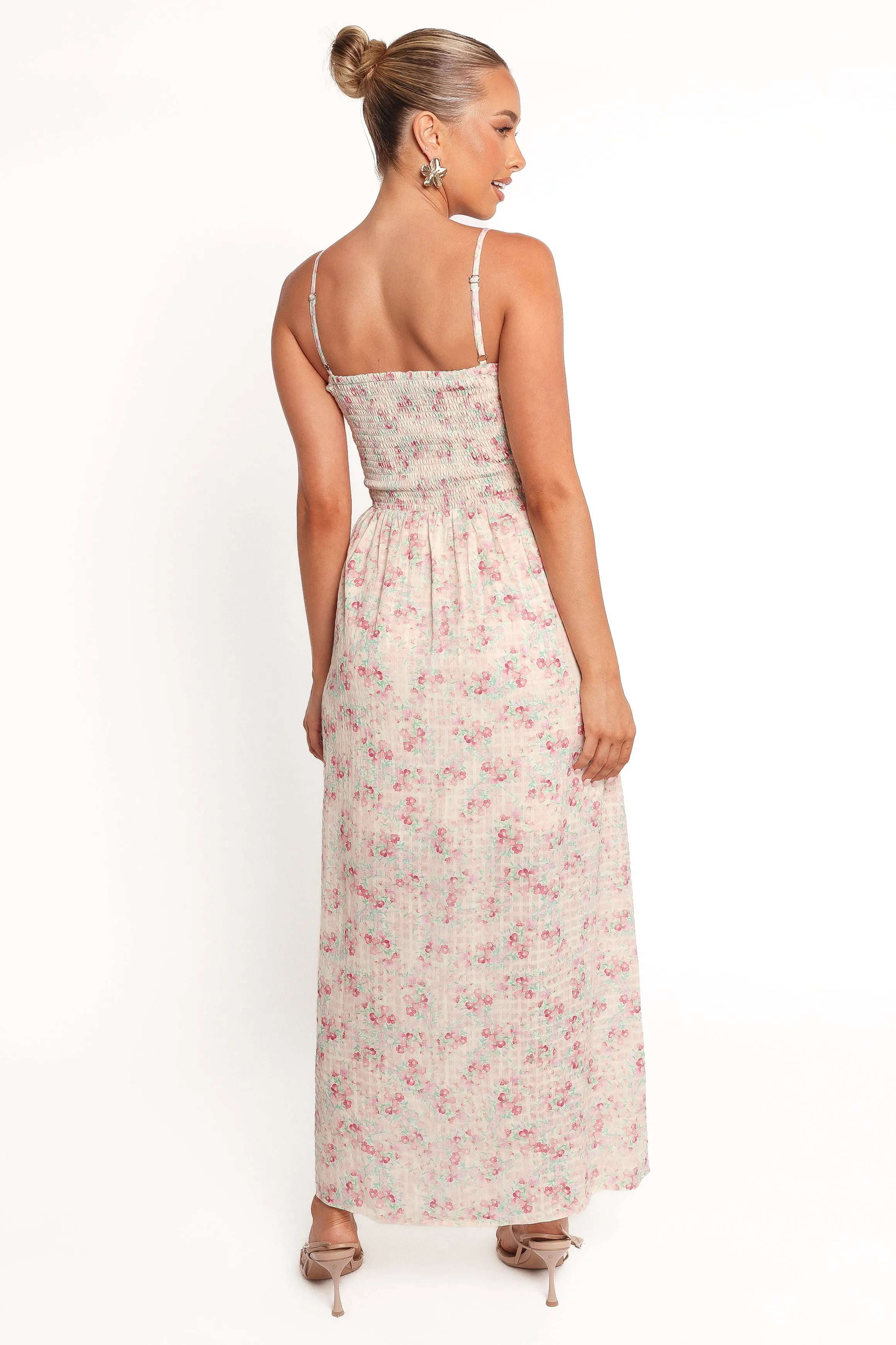 Vespera Maxi Dress - Pink Ditsy sold by Petal & Pup product image thumbnail 3