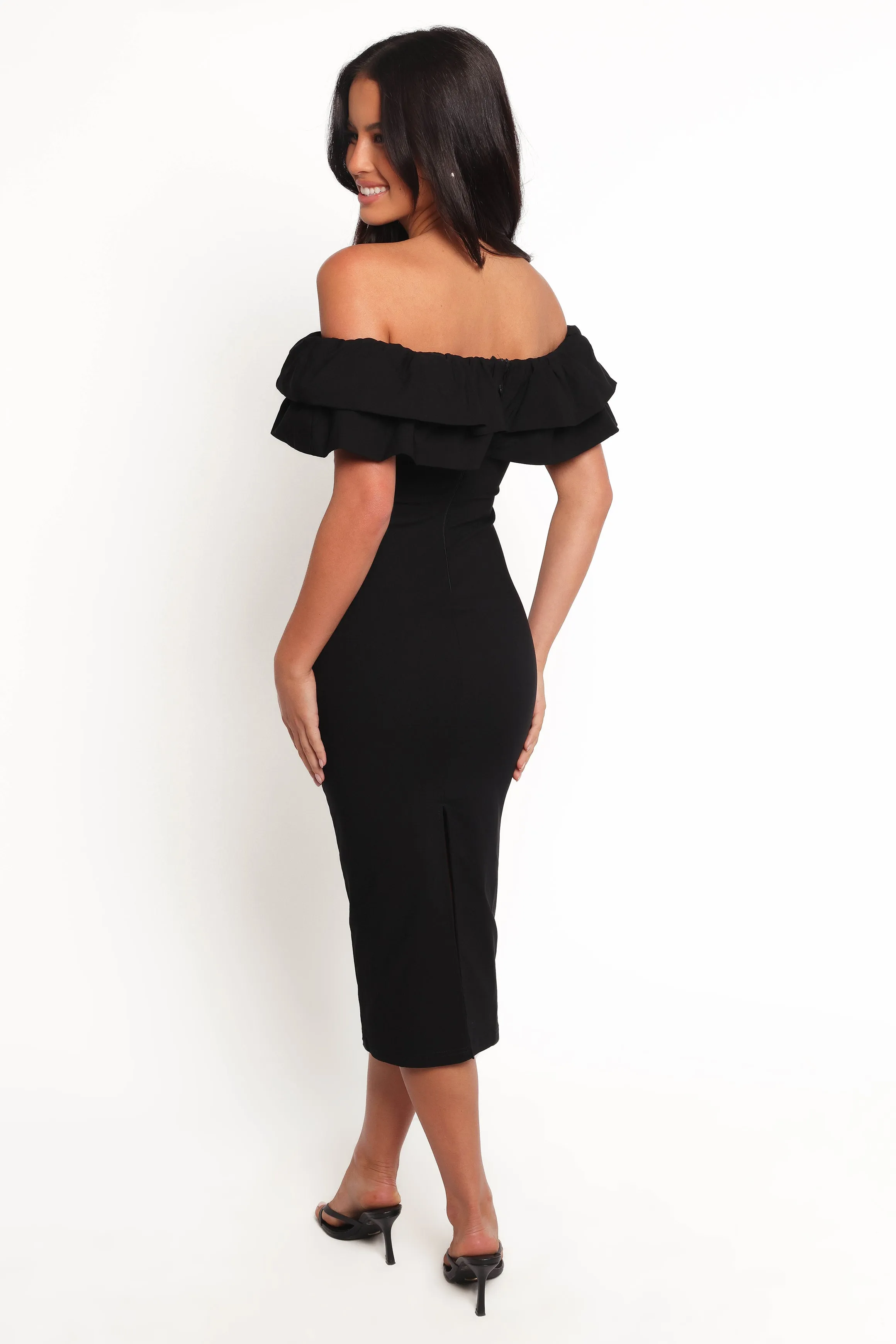 Sammi Midi Dress - Black sold by Petal & Pup product image thumbnail 4