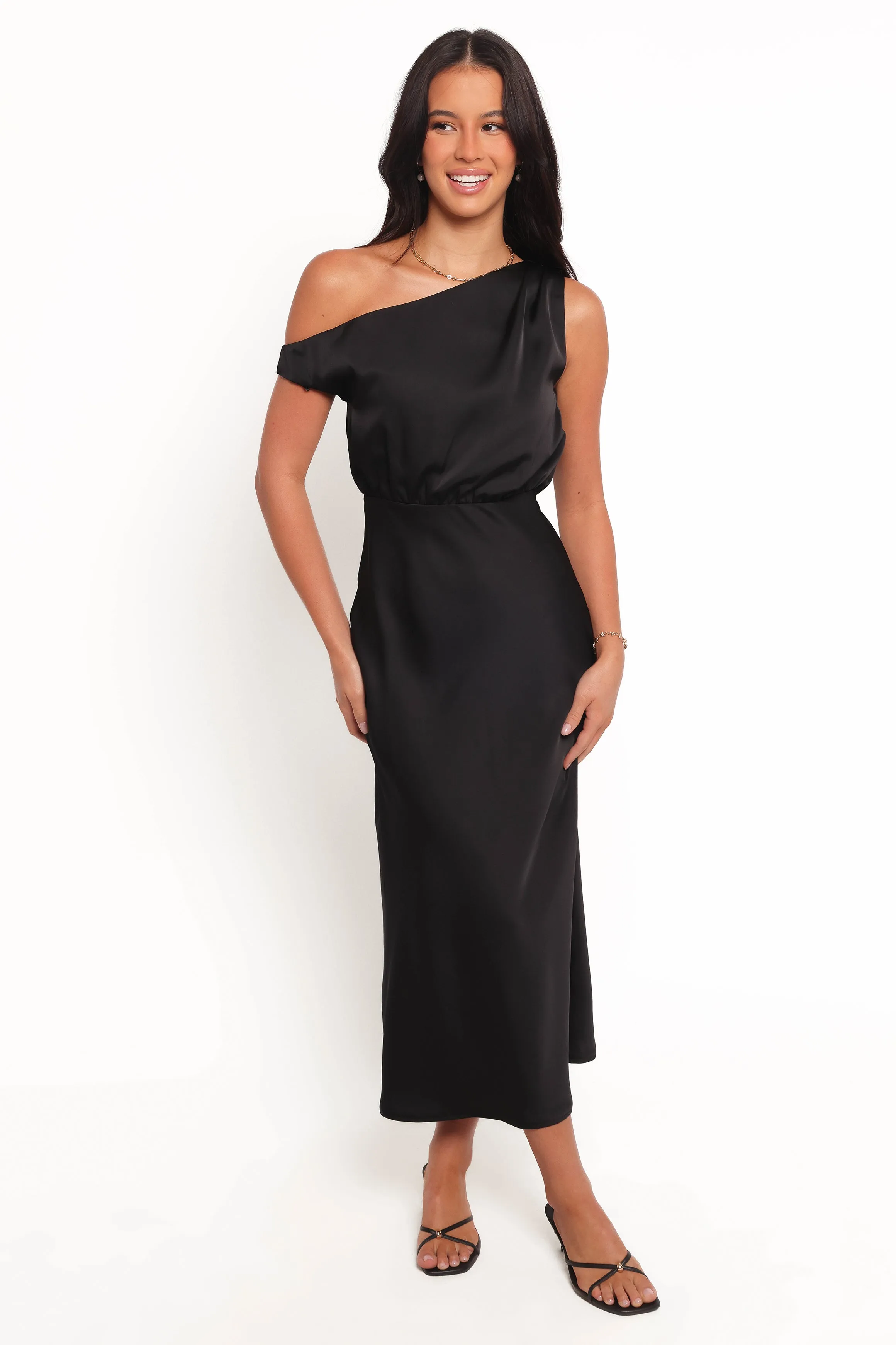 Clare Midi Dress - Black sold by Petal & Pup product image thumbnail 2