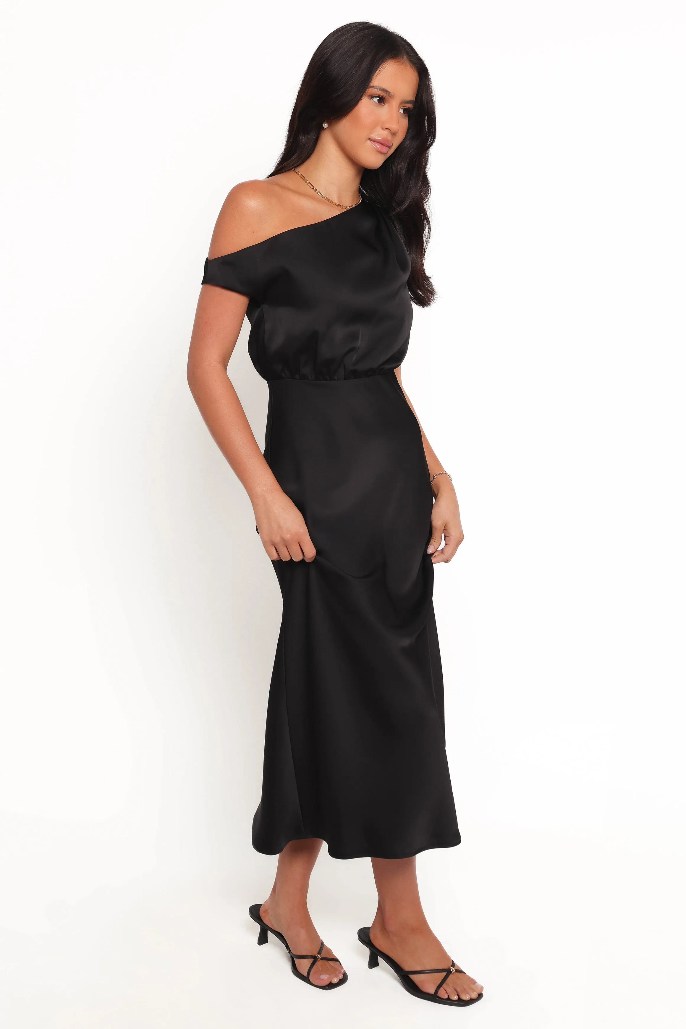Clare Midi Dress - Black sold by Petal & Pup product image thumbnail 5