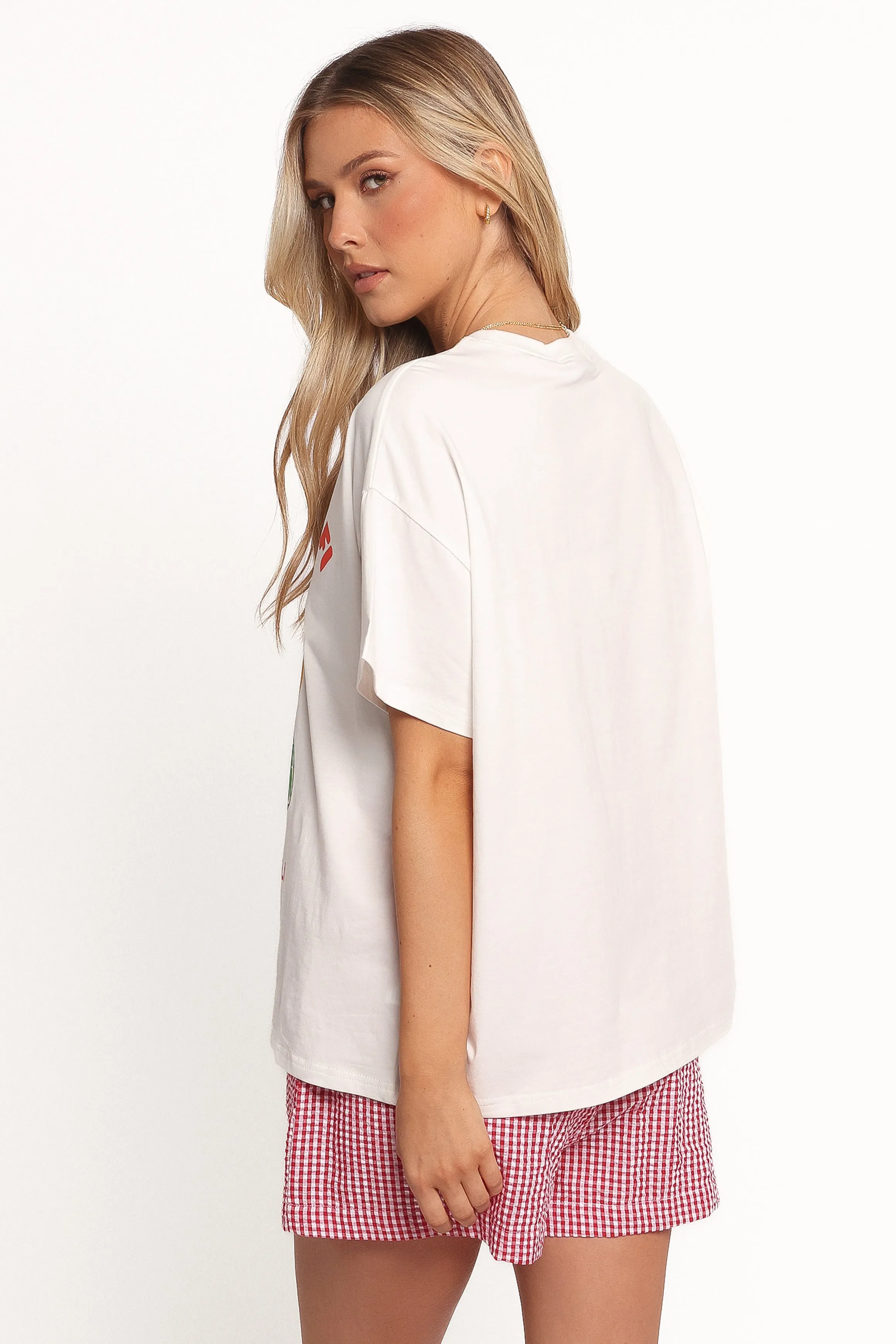 Costa D'Amalfi Tee - White sold by Petal & Pup product image thumbnail 4