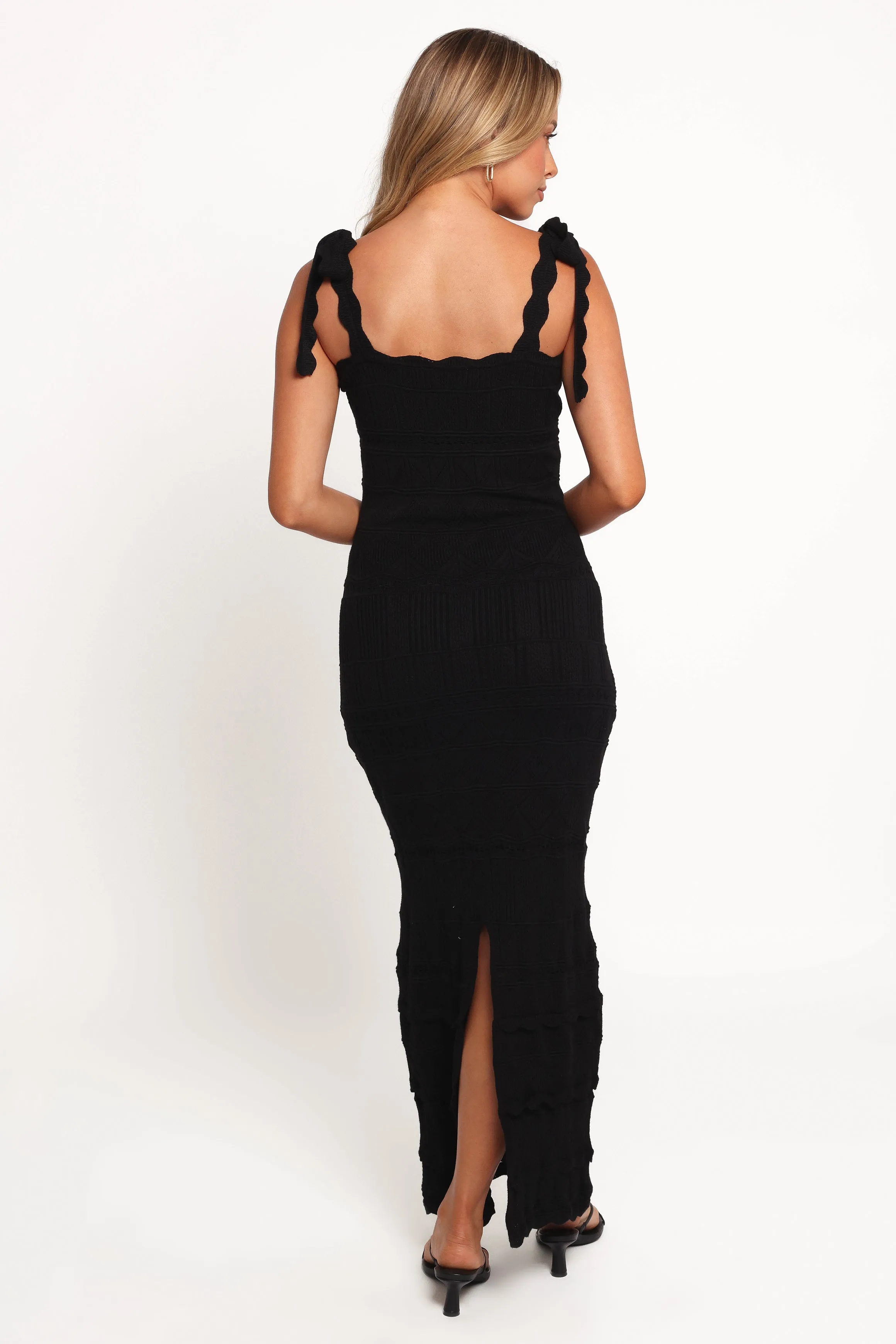 Anicia Midi Dress - Black sold by Petal & Pup product image thumbnail 4