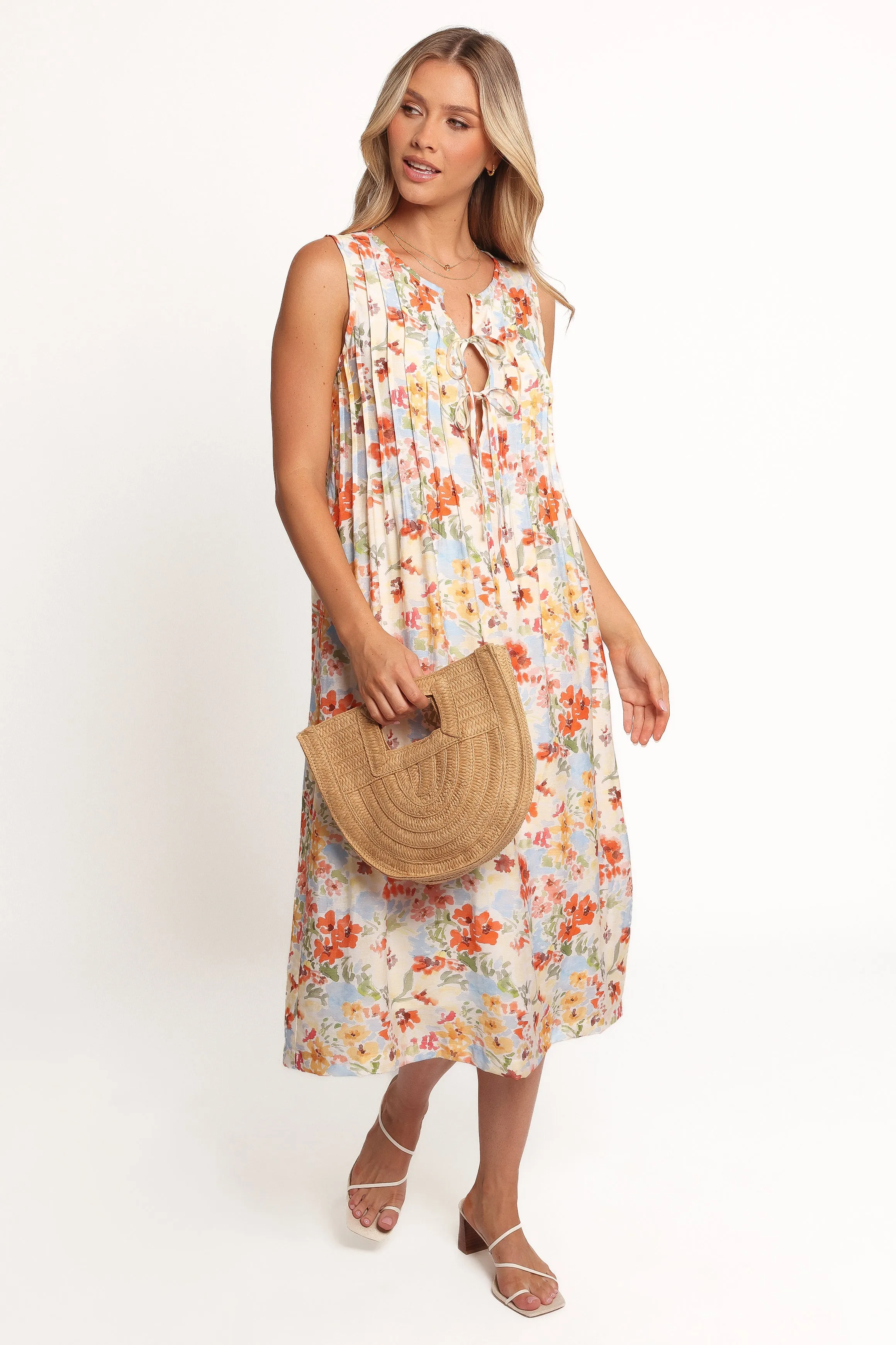 Breeze Midi Dress - Floral sold by Petal & Pup