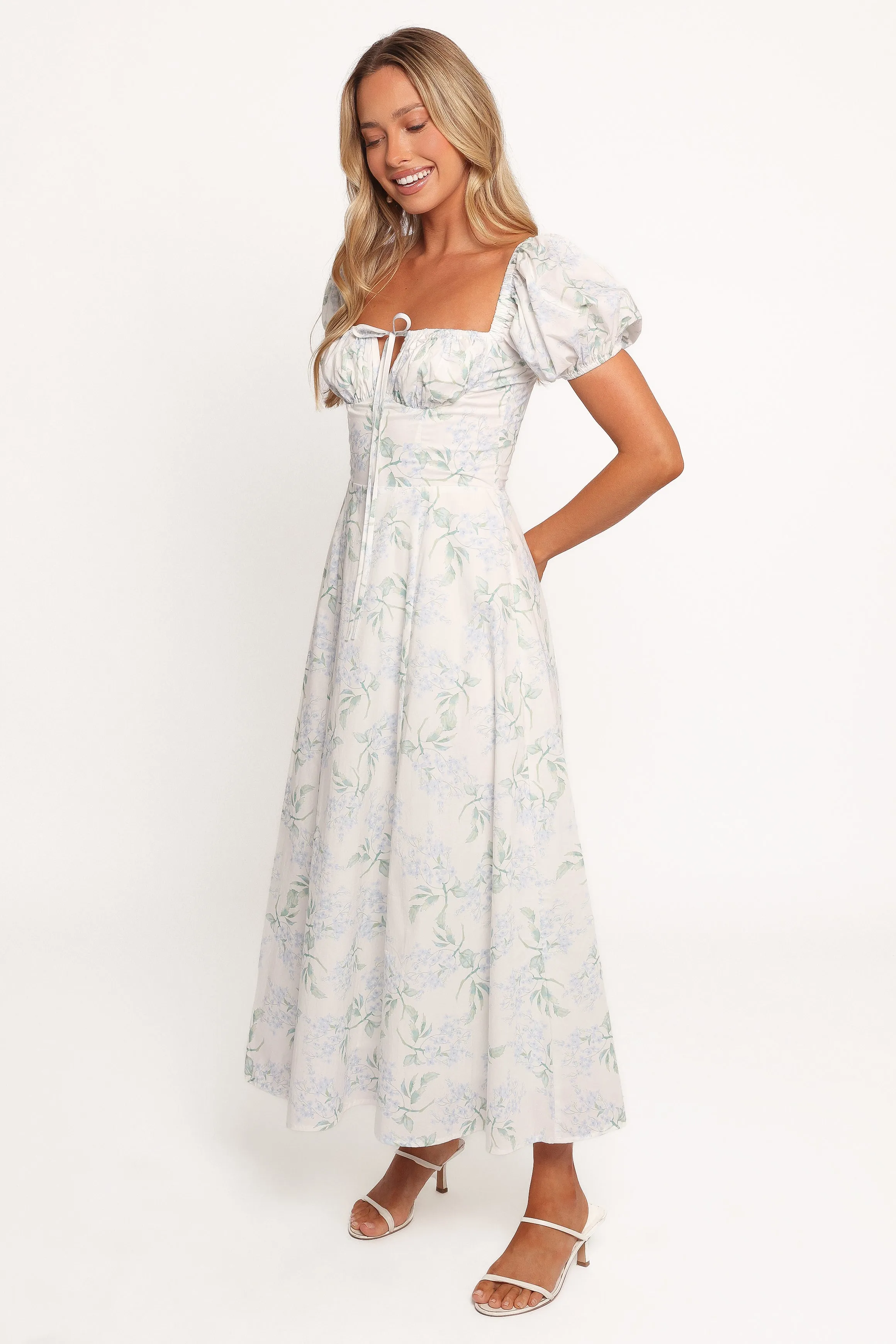 Beati Midi Dress - Blue sold by Petal & Pup product image thumbnail 3