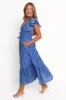 Elowen Midi Dress - Cobalt Blue sold by Petal & Pup