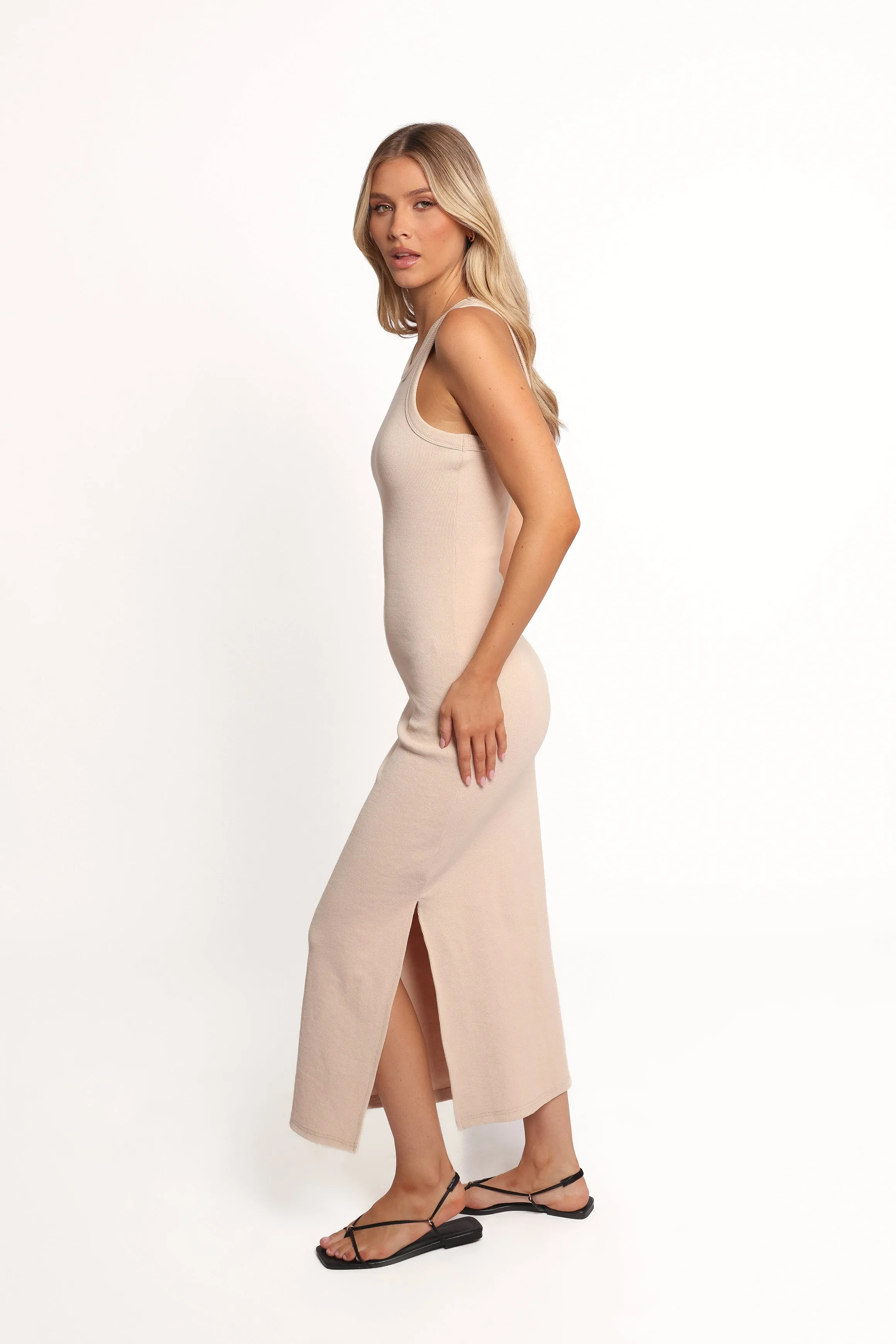 Amira Midi Dress - Taupe sold by Petal & Pup product image thumbnail 5
