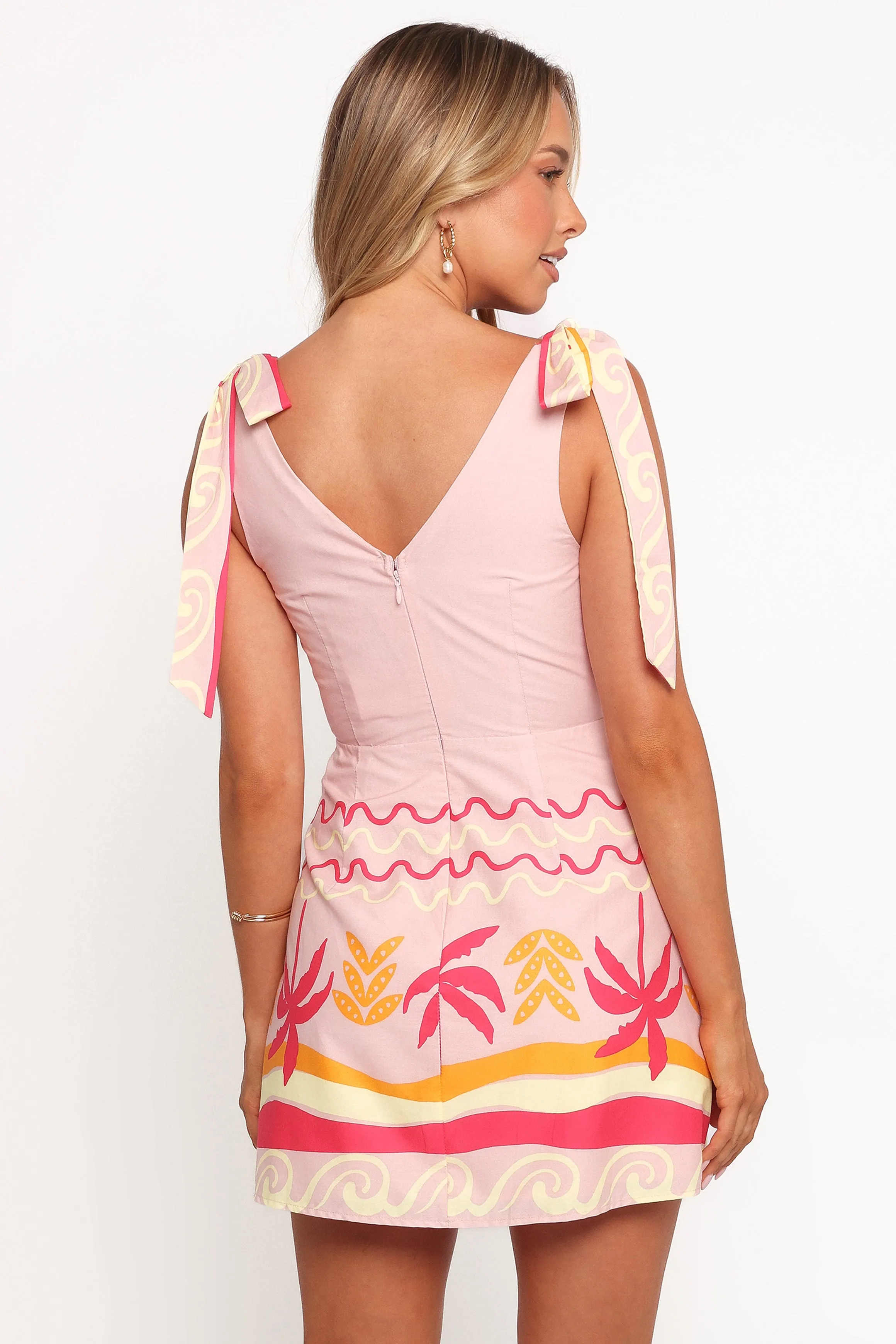 Ariarne Mini Dress - Pink Palm sold by Petal & Pup product image thumbnail 4