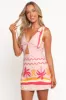 Ariarne Mini Dress - Pink Palm sold by Petal & Pup