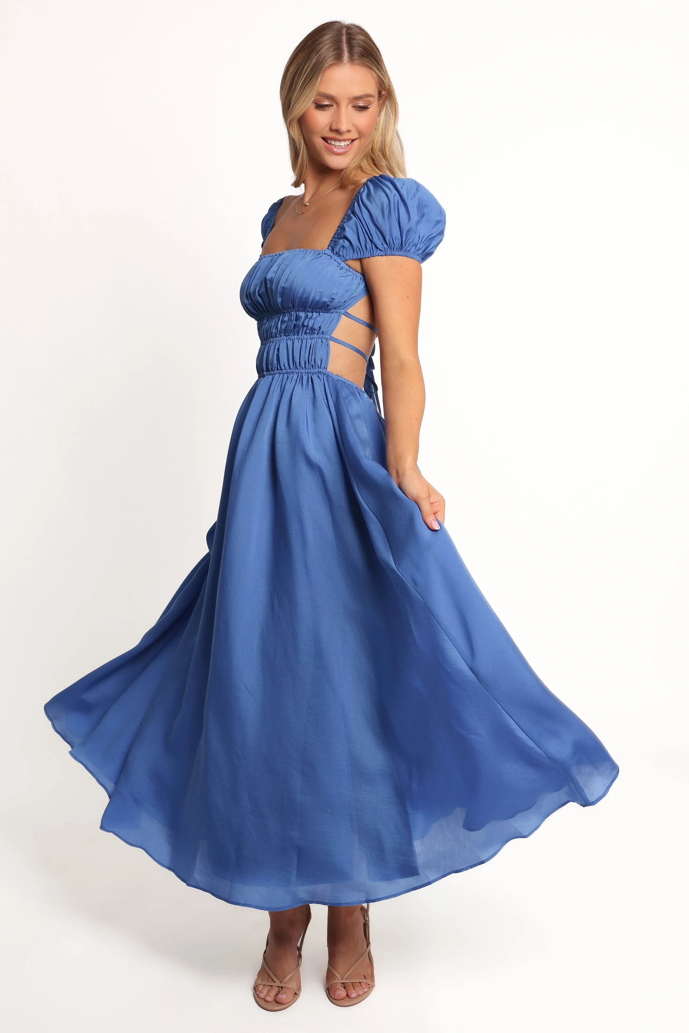Vienne Maxi Dress - Cobalt sold by Petal & Pup product image thumbnail 5