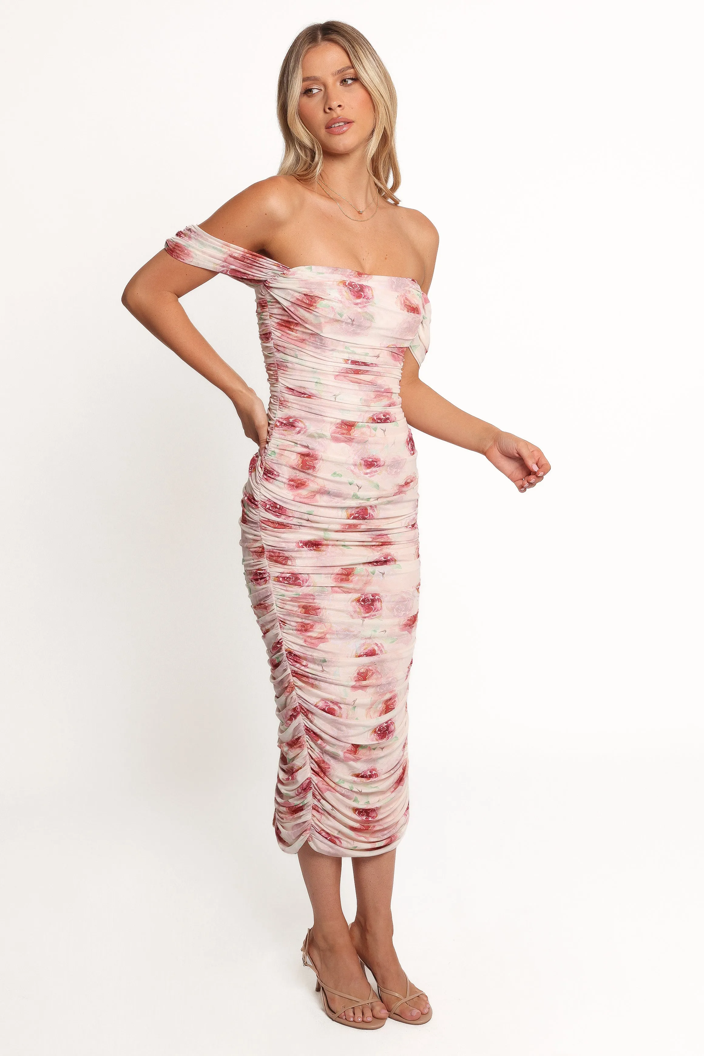 Cyra Midi Dress - Rose sold by Petal & Pup product image thumbnail 5