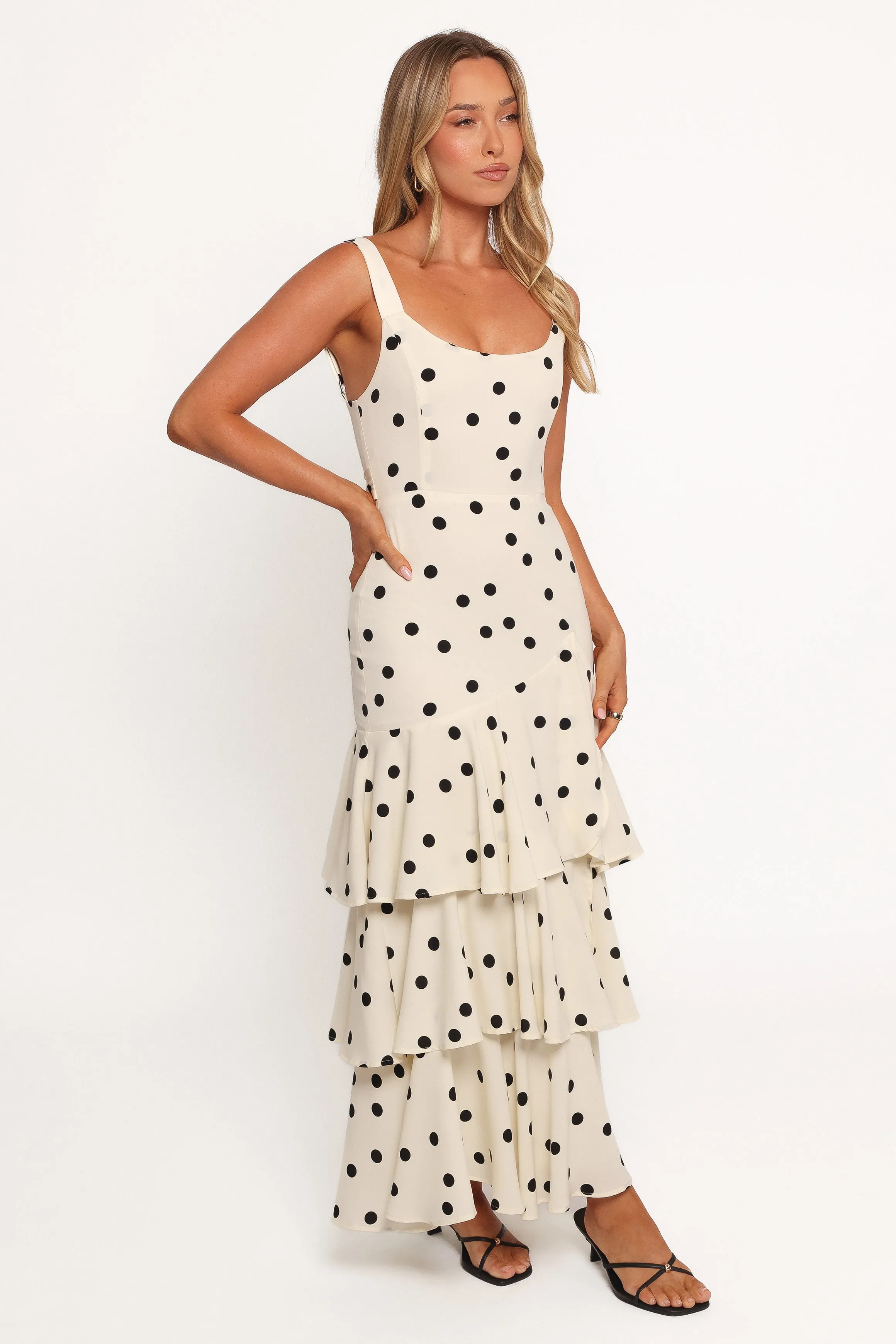 Mabel Maxi Dress - Cream sold by Petal & Pup product image thumbnail 5
