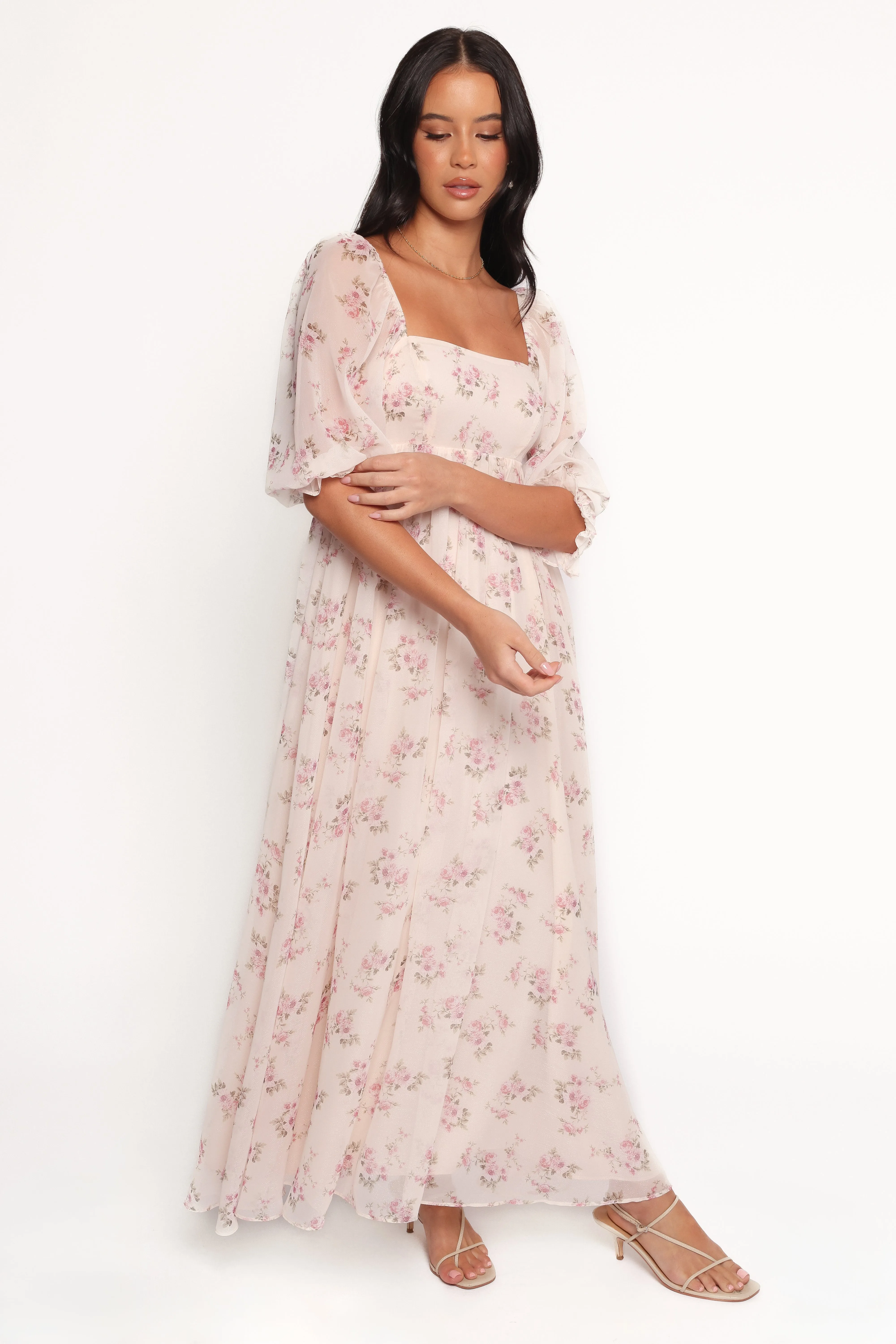 Sonnet Maxi Dress - Pink Floral sold by Petal & Pup product image thumbnail 5