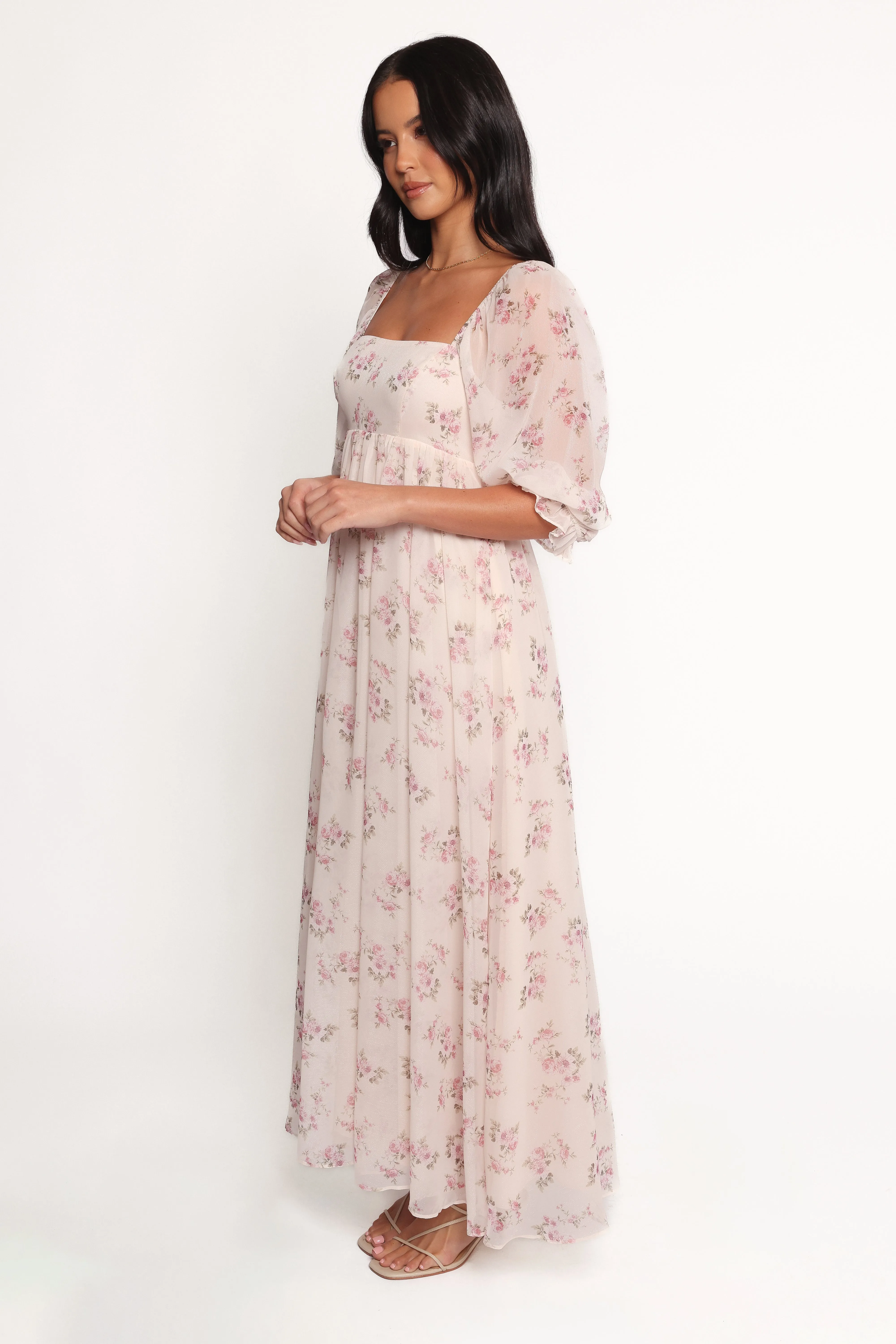 Sonnet Maxi Dress - Pink Floral sold by Petal & Pup product image thumbnail 3