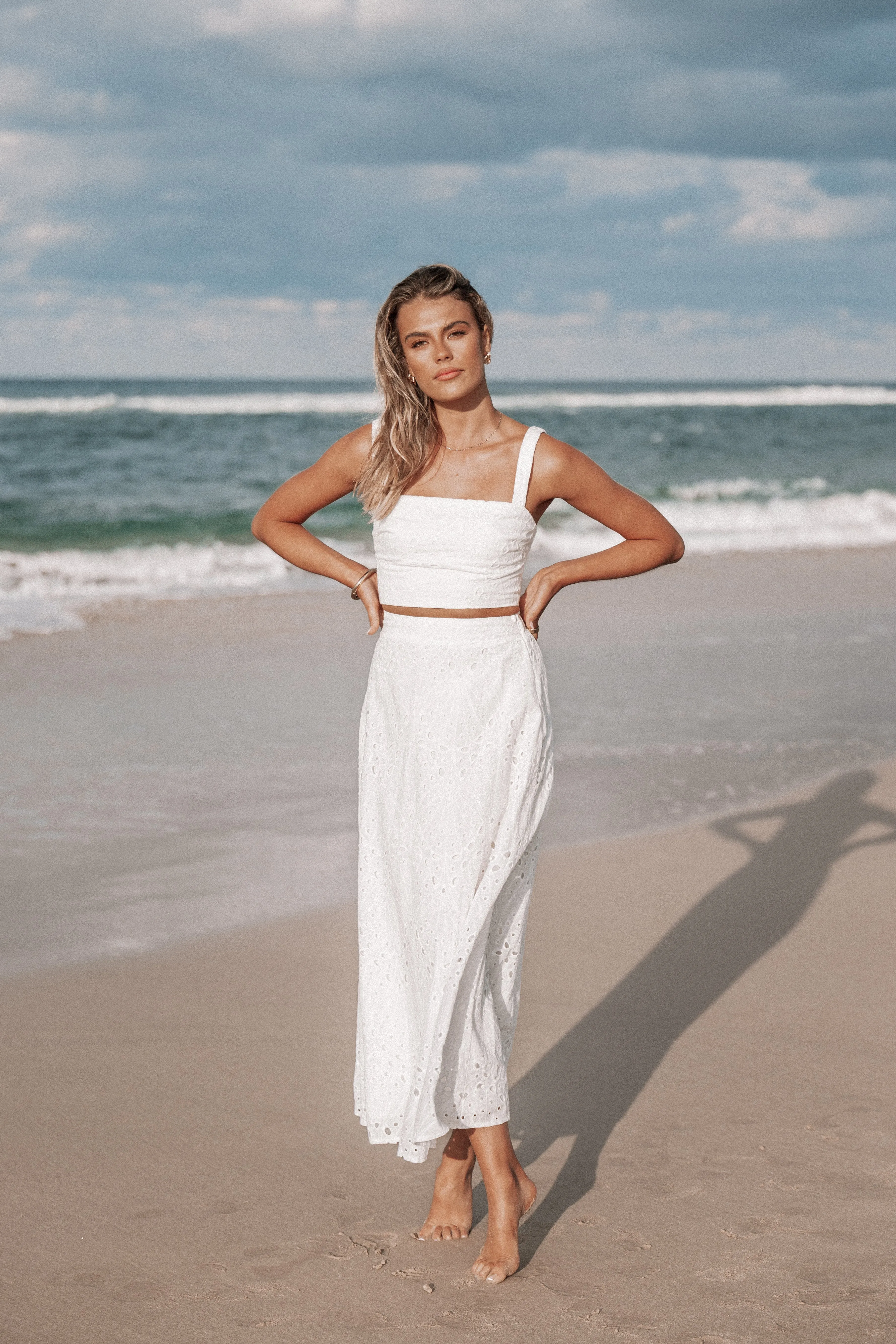 Camellia Two Piece Set - White sold by Petal & Pup product image thumbnail 2