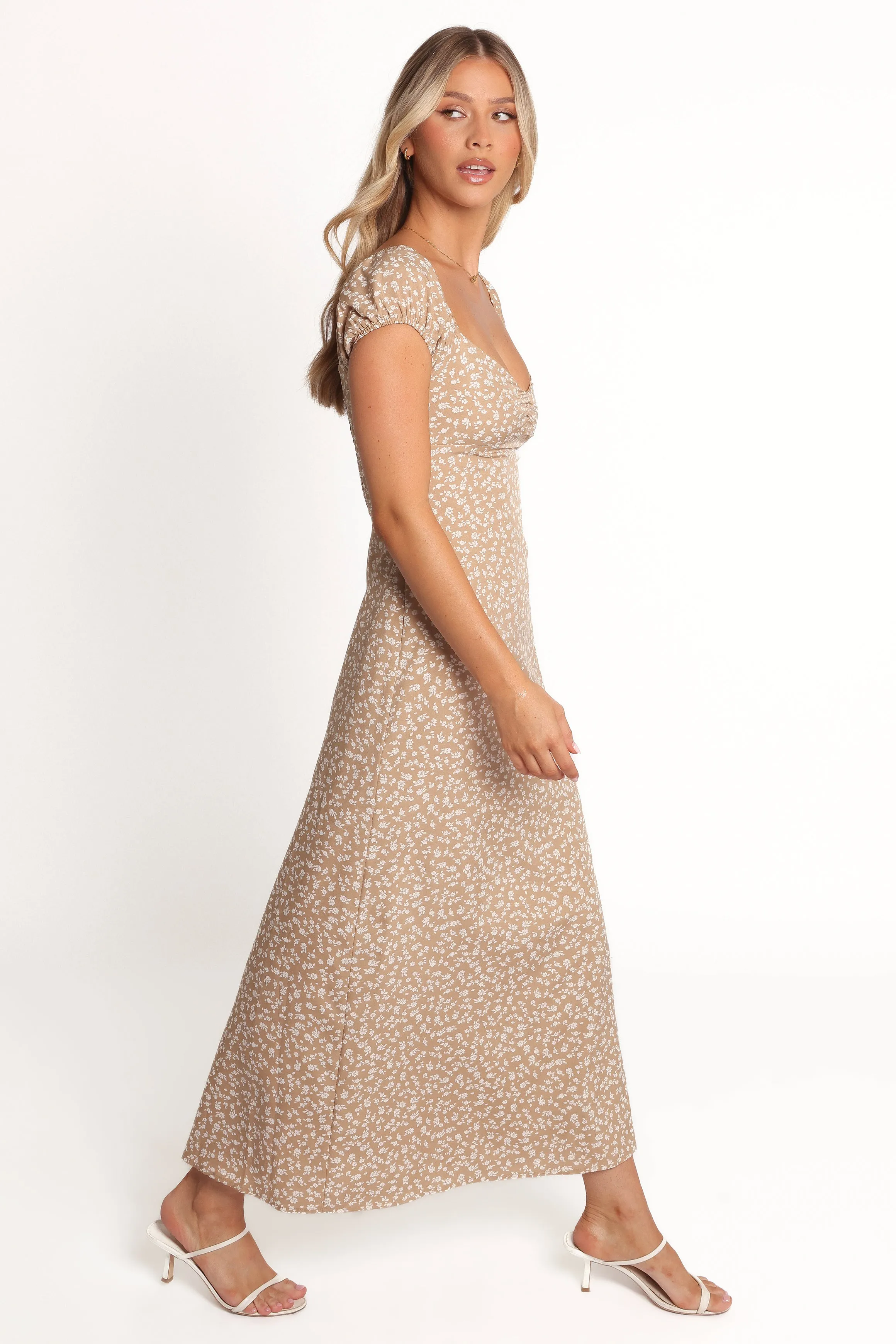 Leire Maxi Dress - Beige sold by Petal & Pup product image thumbnail 5
