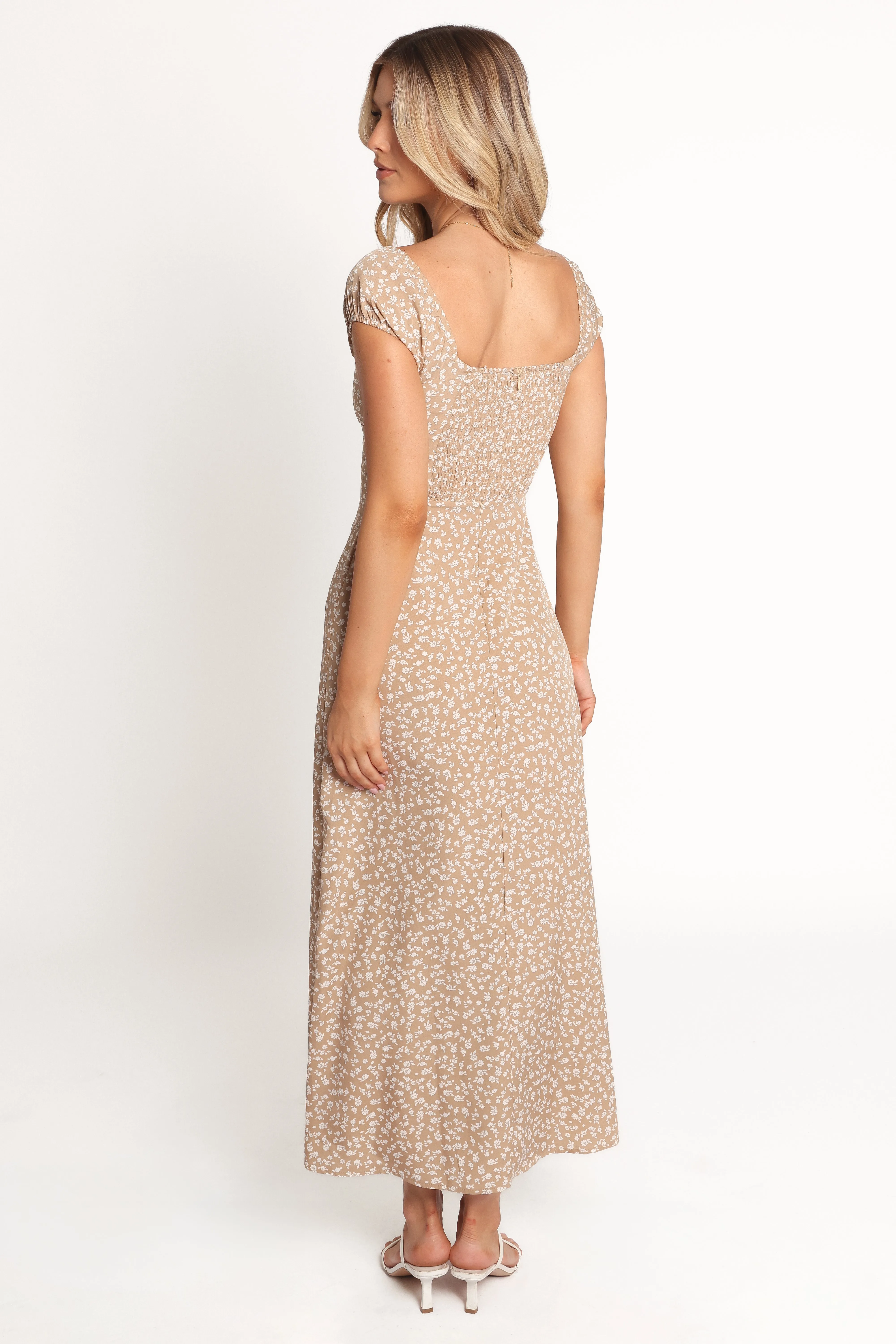 Leire Maxi Dress - Beige sold by Petal & Pup product image thumbnail 4