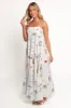 Emmeline Maxi Dress - Blue Floral sold by Petal & Pup