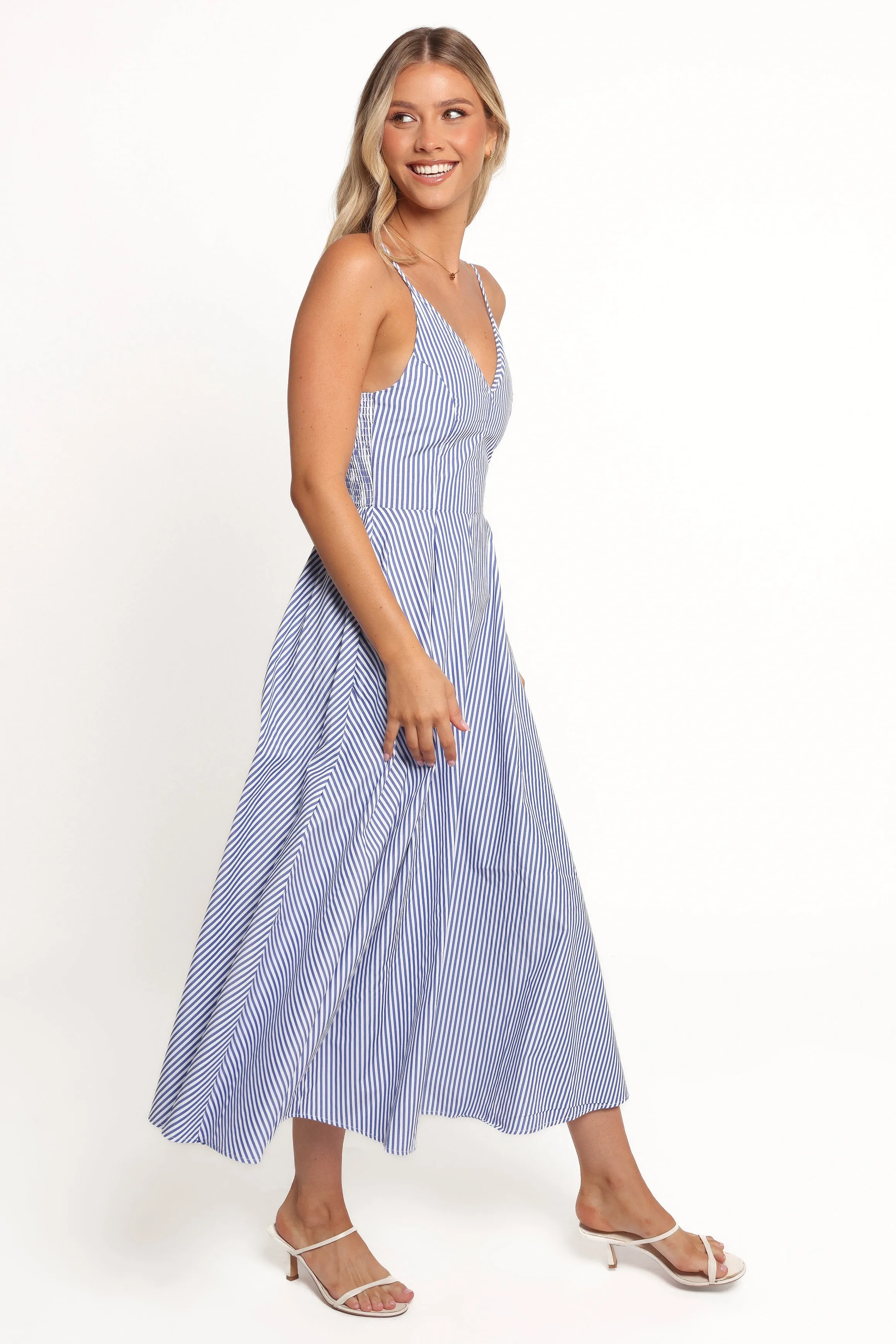 Romilly Strappy Maxi Dress - Light Blue sold by Petal & Pup product image thumbnail 5