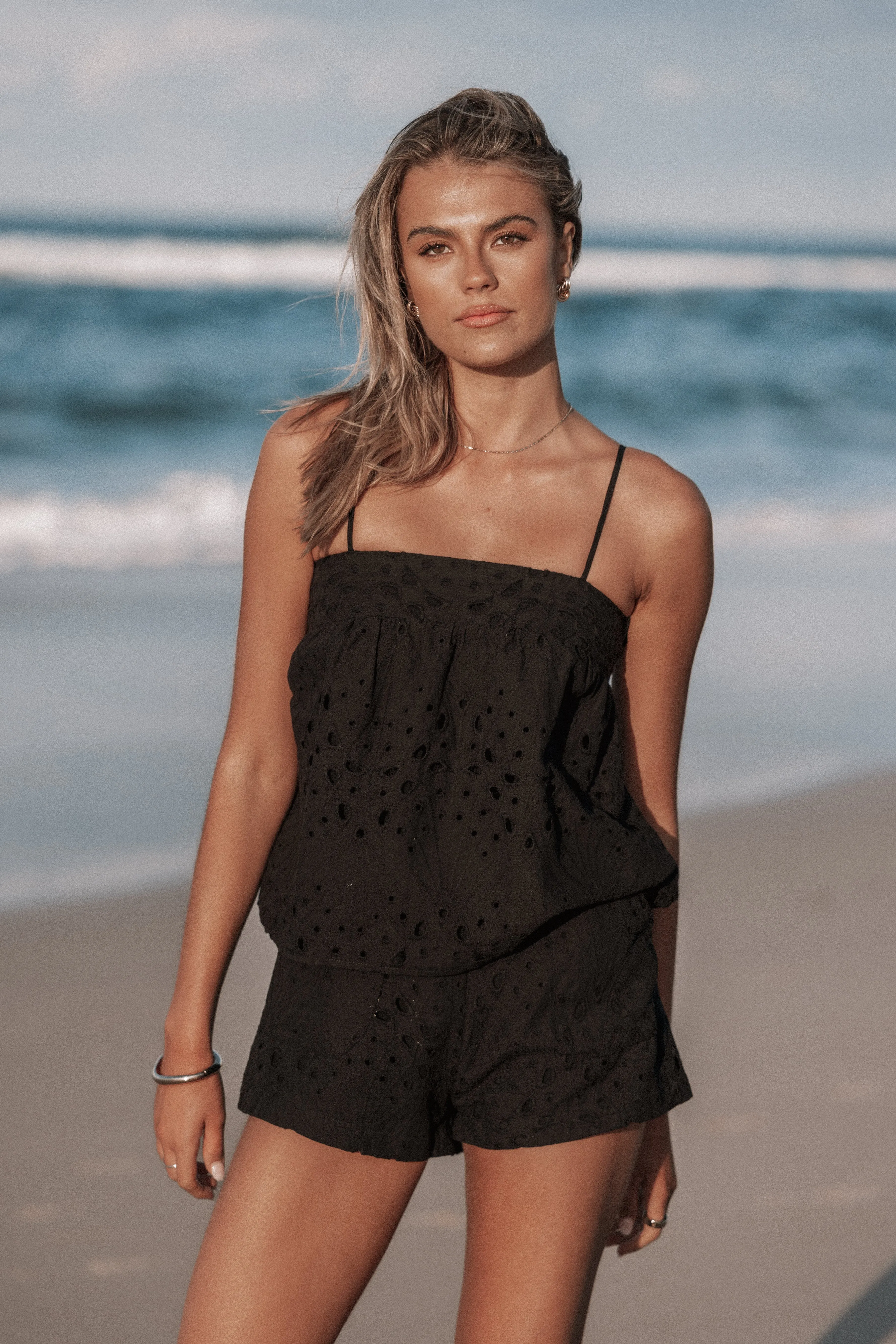 Calla Short Set - Black sold by Petal & Pup product image thumbnail 2