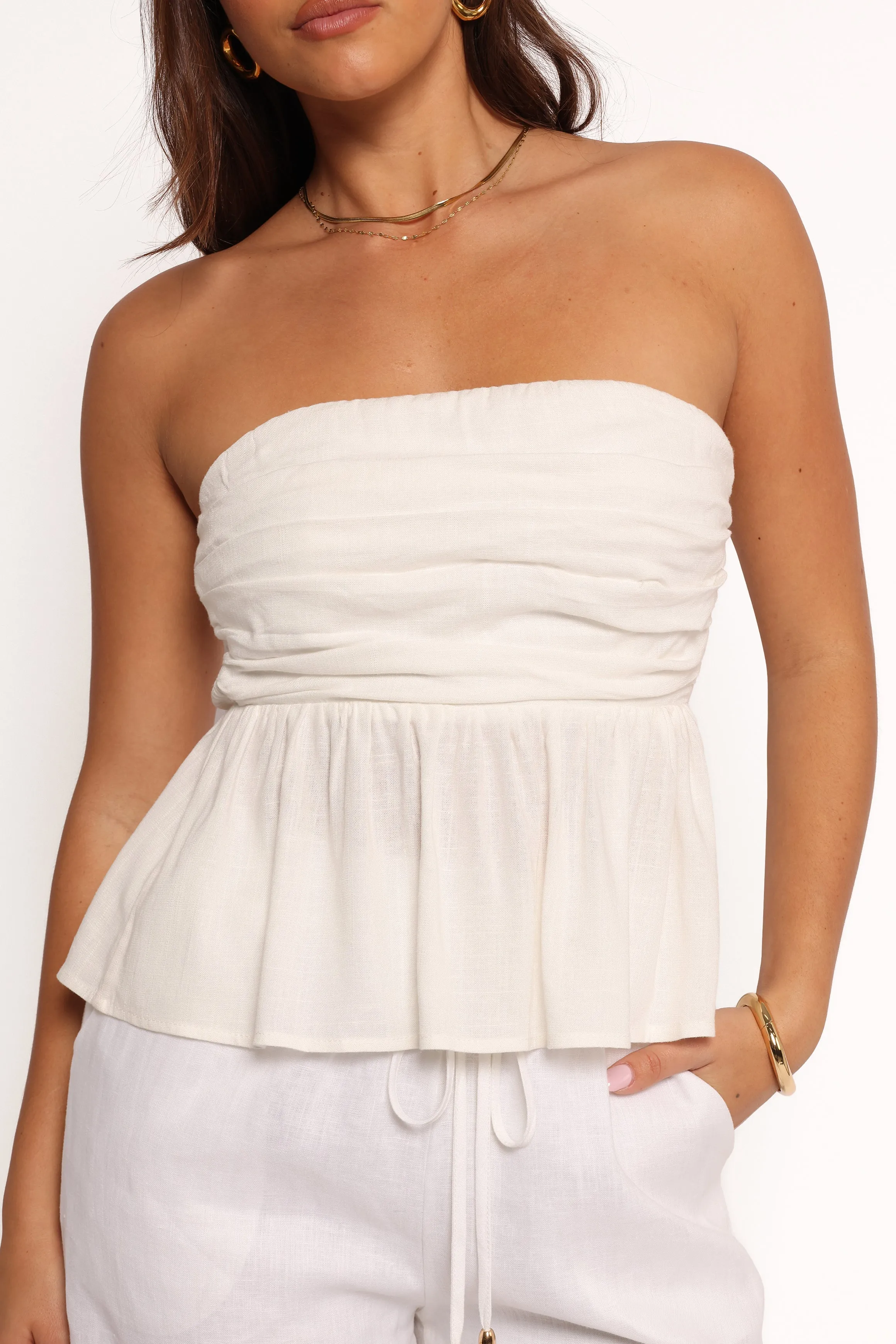 Maia Top - White sold by Petal & Pup product image thumbnail 2