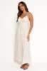 Yasmin Midi Dress - White sold by Petal & Pup