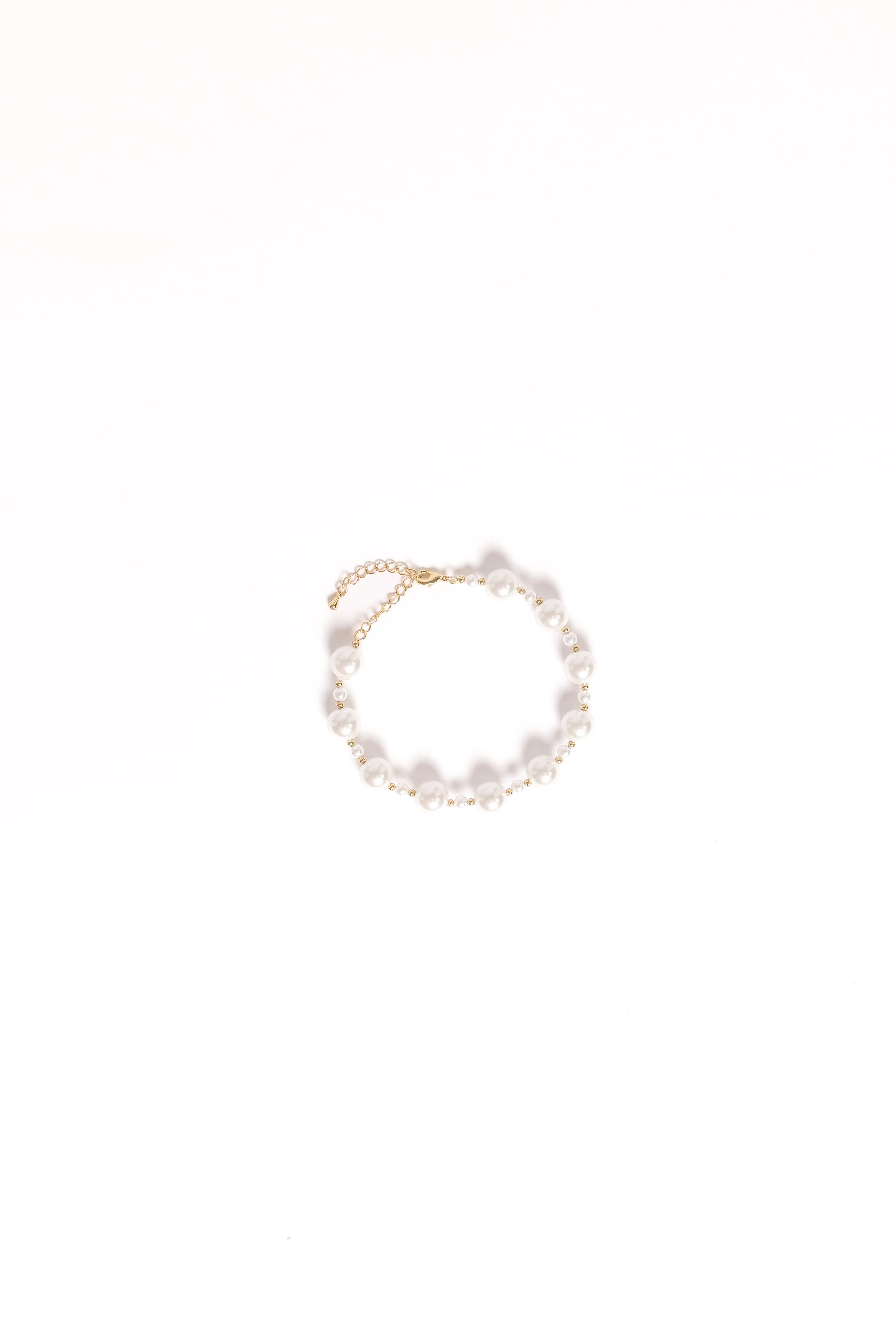 Harper Bracelet - Pearl sold by Petal & Pup