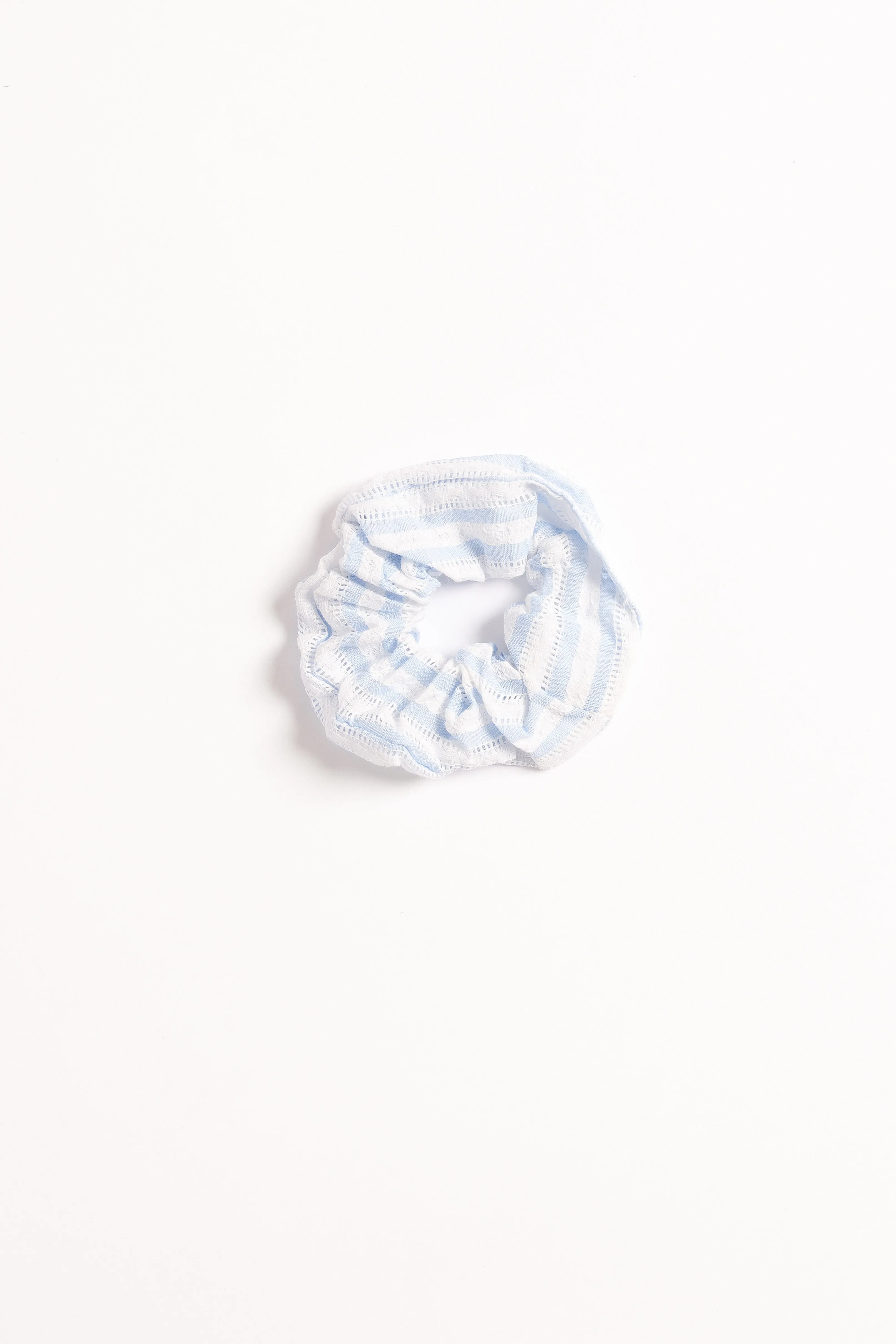 Marley Hair Scrunchie - Blue sold by Petal & Pup