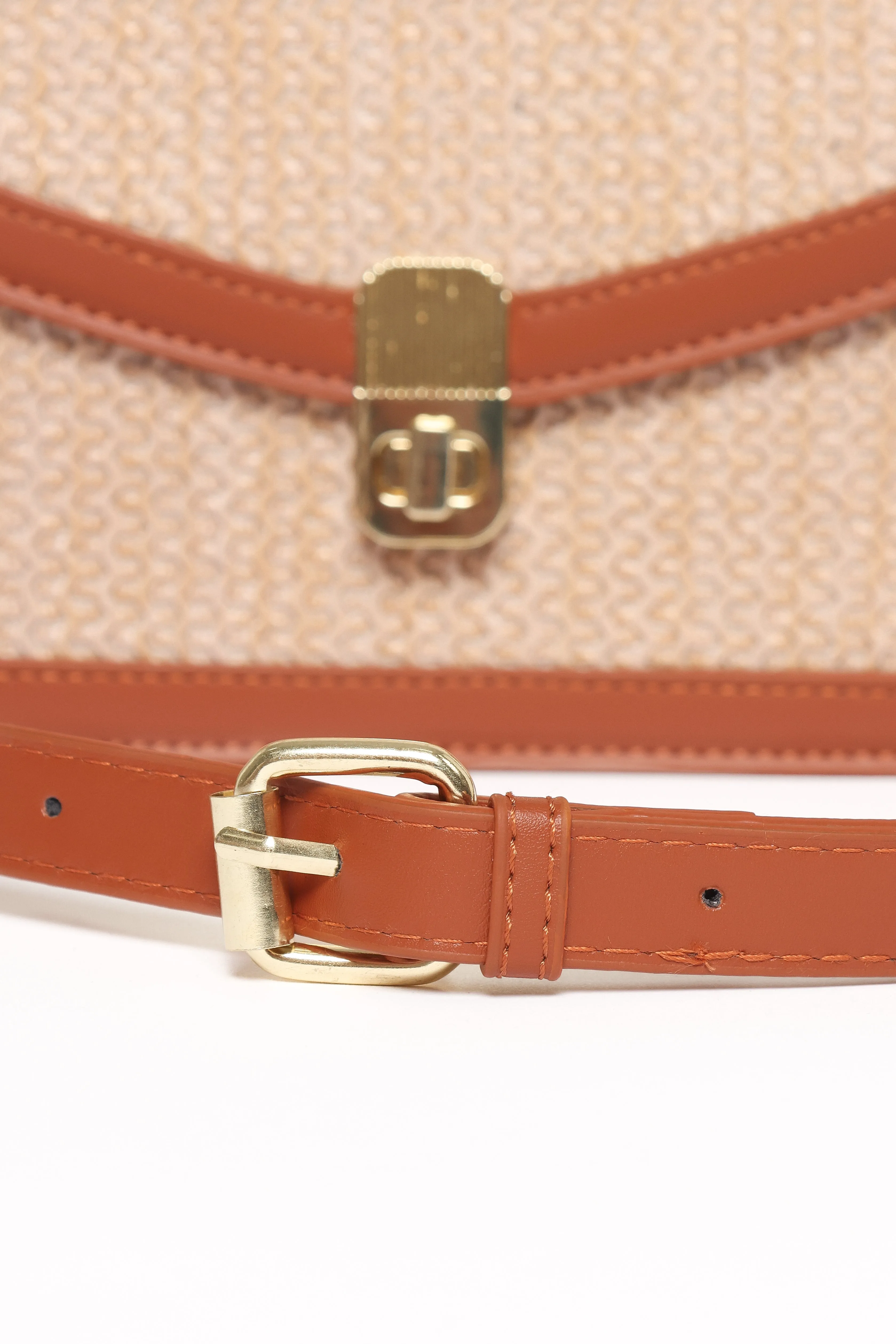 Rhea Shoulder Bag - Tan sold by Petal & Pup product image thumbnail 3